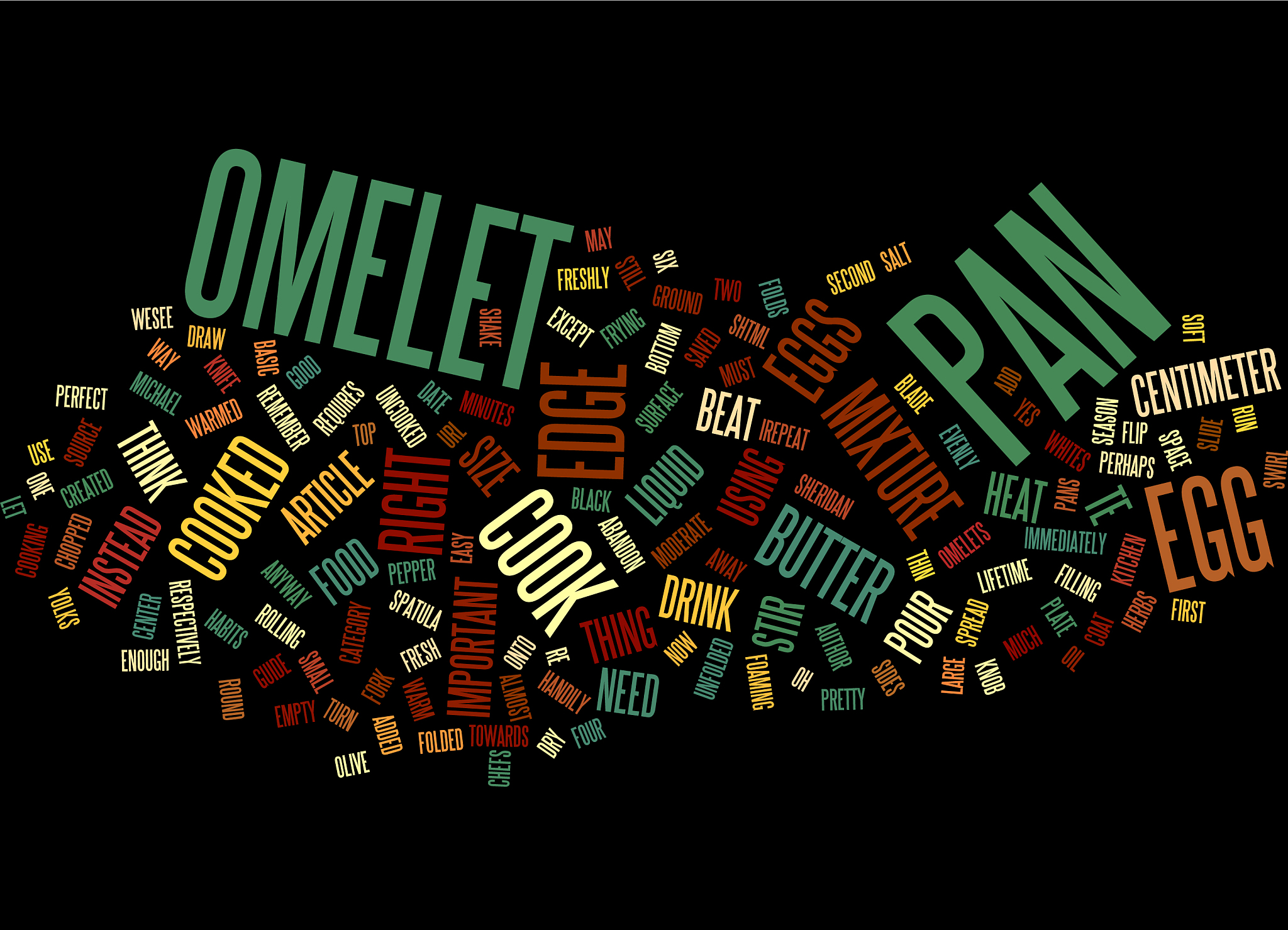 the perfect omelet te how to cook it text