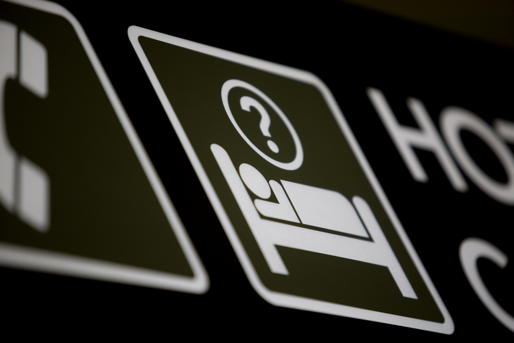 hotel sign