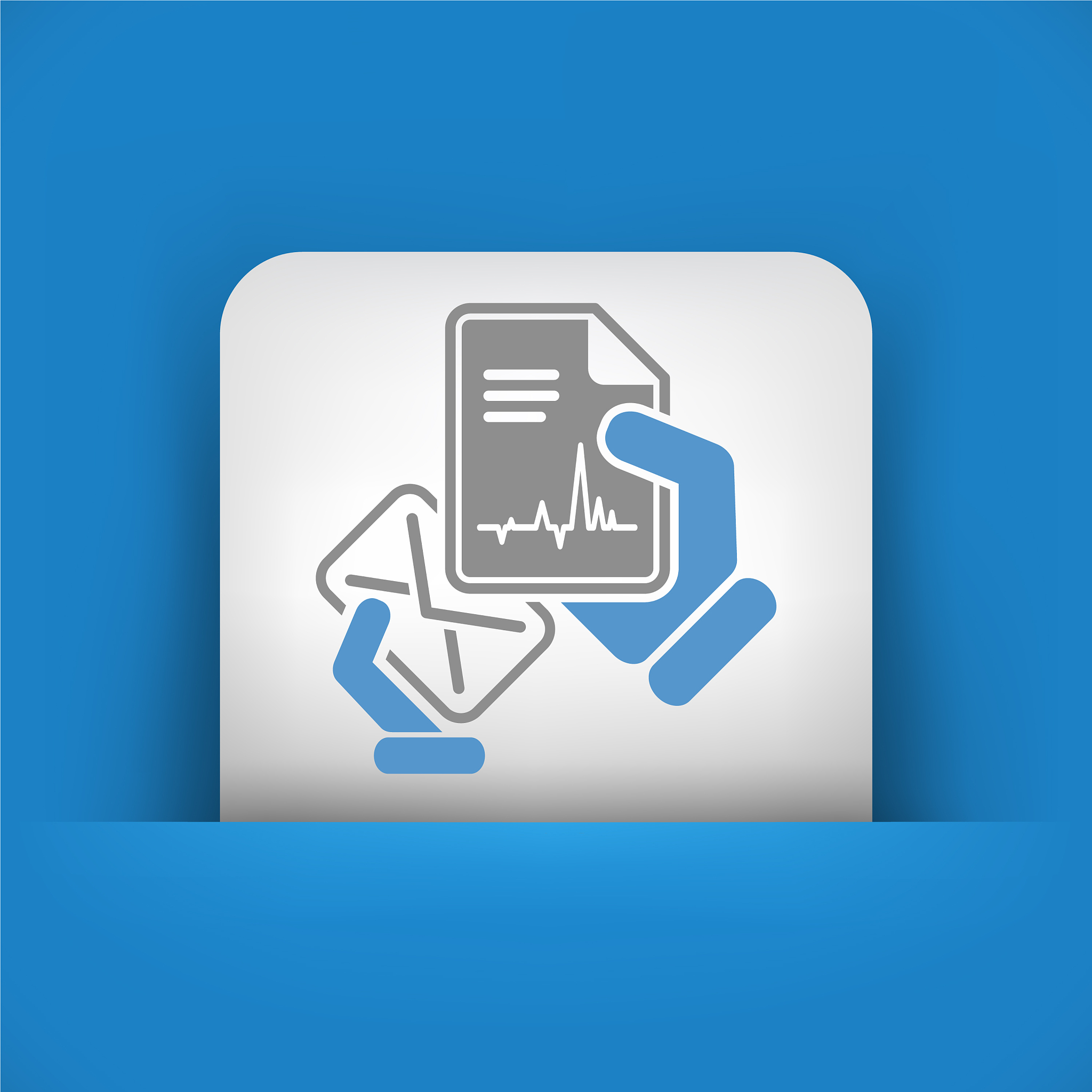 mail with a medical document