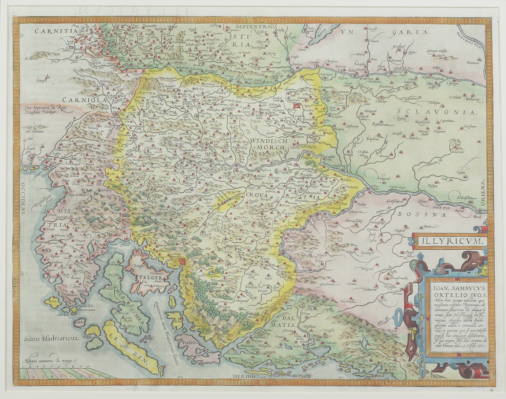 map of austria