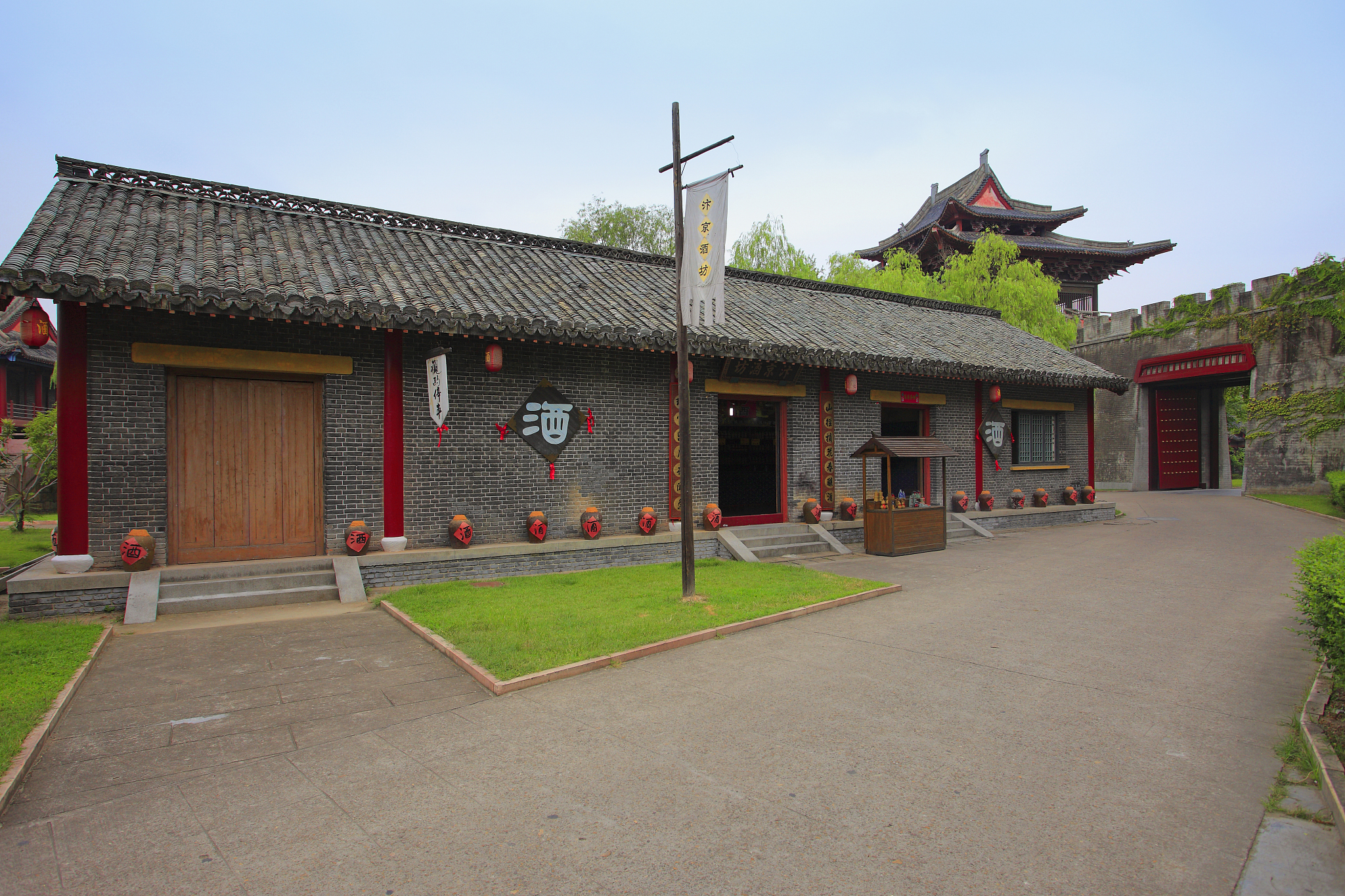 浙江横店宋代仿古建筑