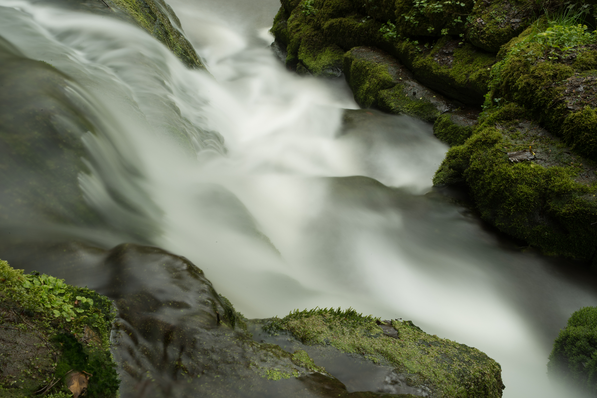 请帮我翻译下文并补充使其更有文化：飞流直下三千尺