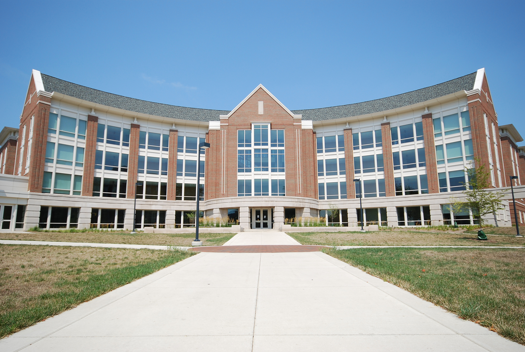 college dorm exterior