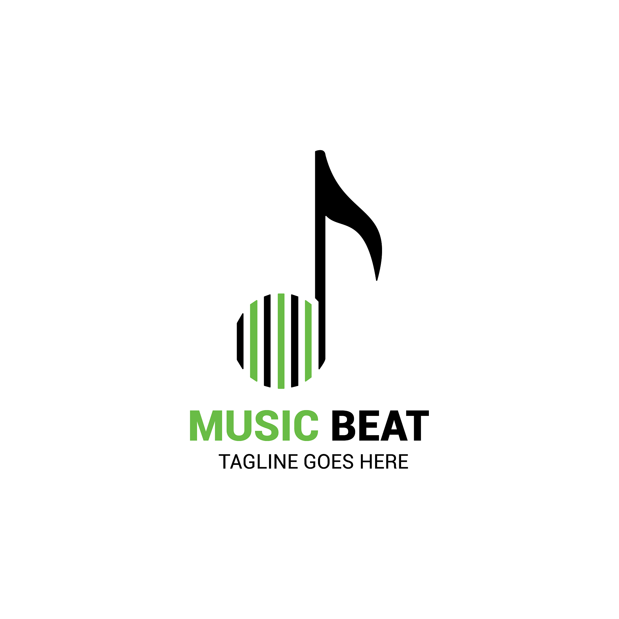 music, icon, sign or symbol, music beat icon.