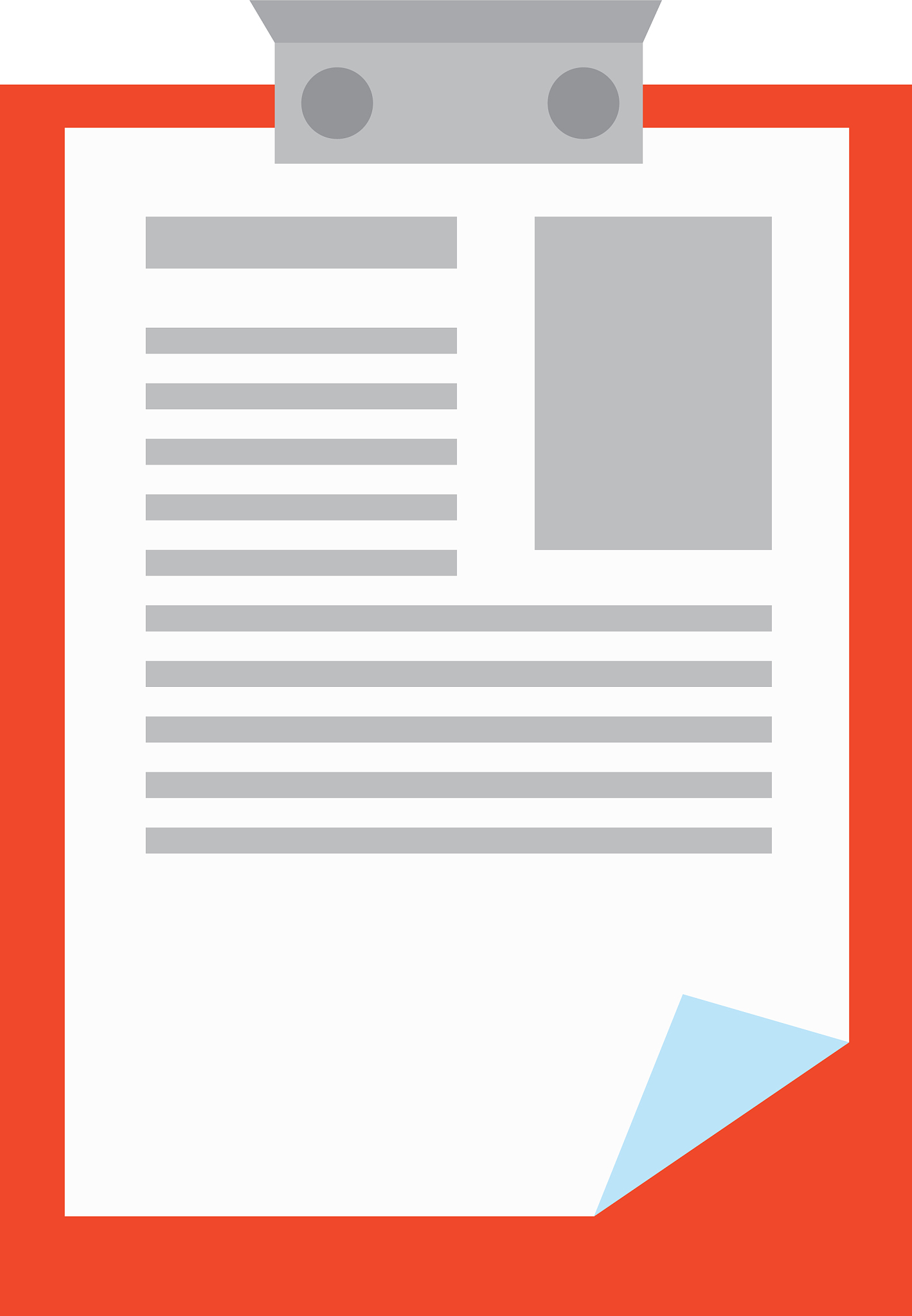 paper report table