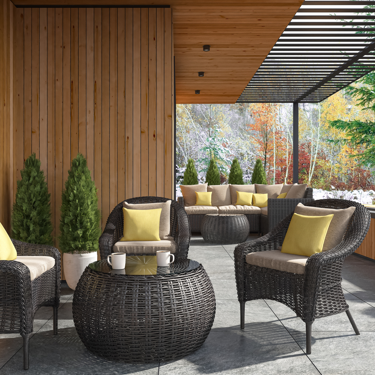 高端定制户外家具：打造精致小院，悦享雅致生活