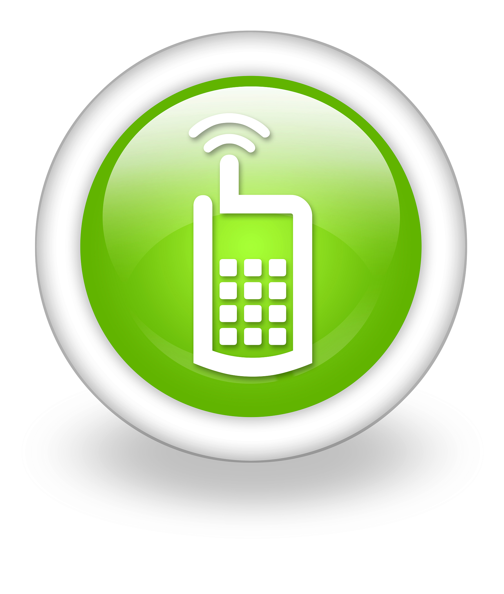 icon, button, pictogram cell phone
