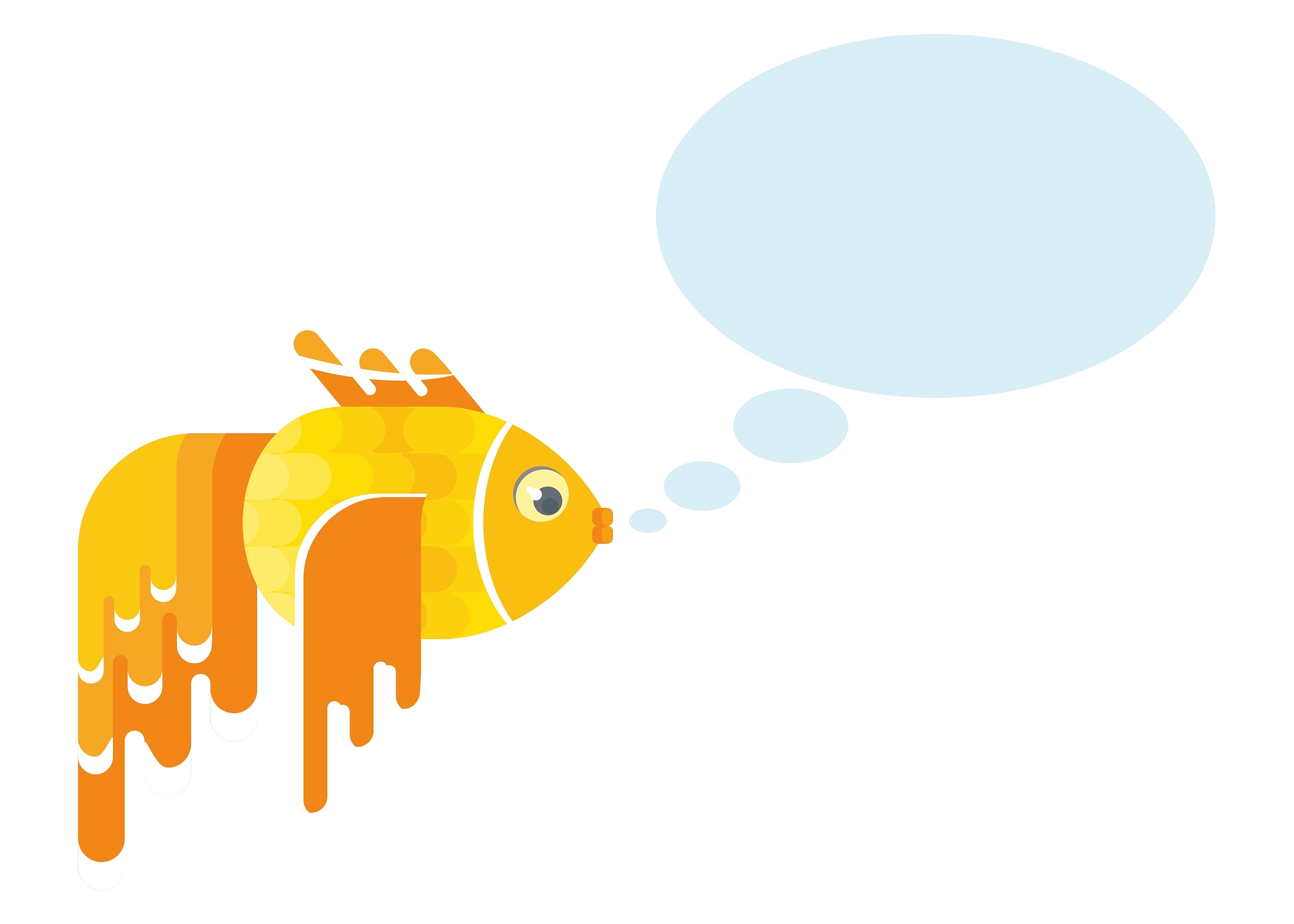 写一个 小锦鲤在游的html5