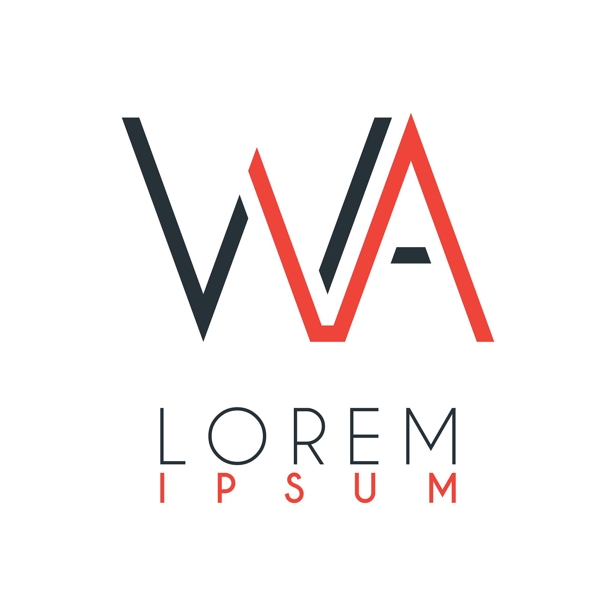 the logo between letter w and letter a or wa