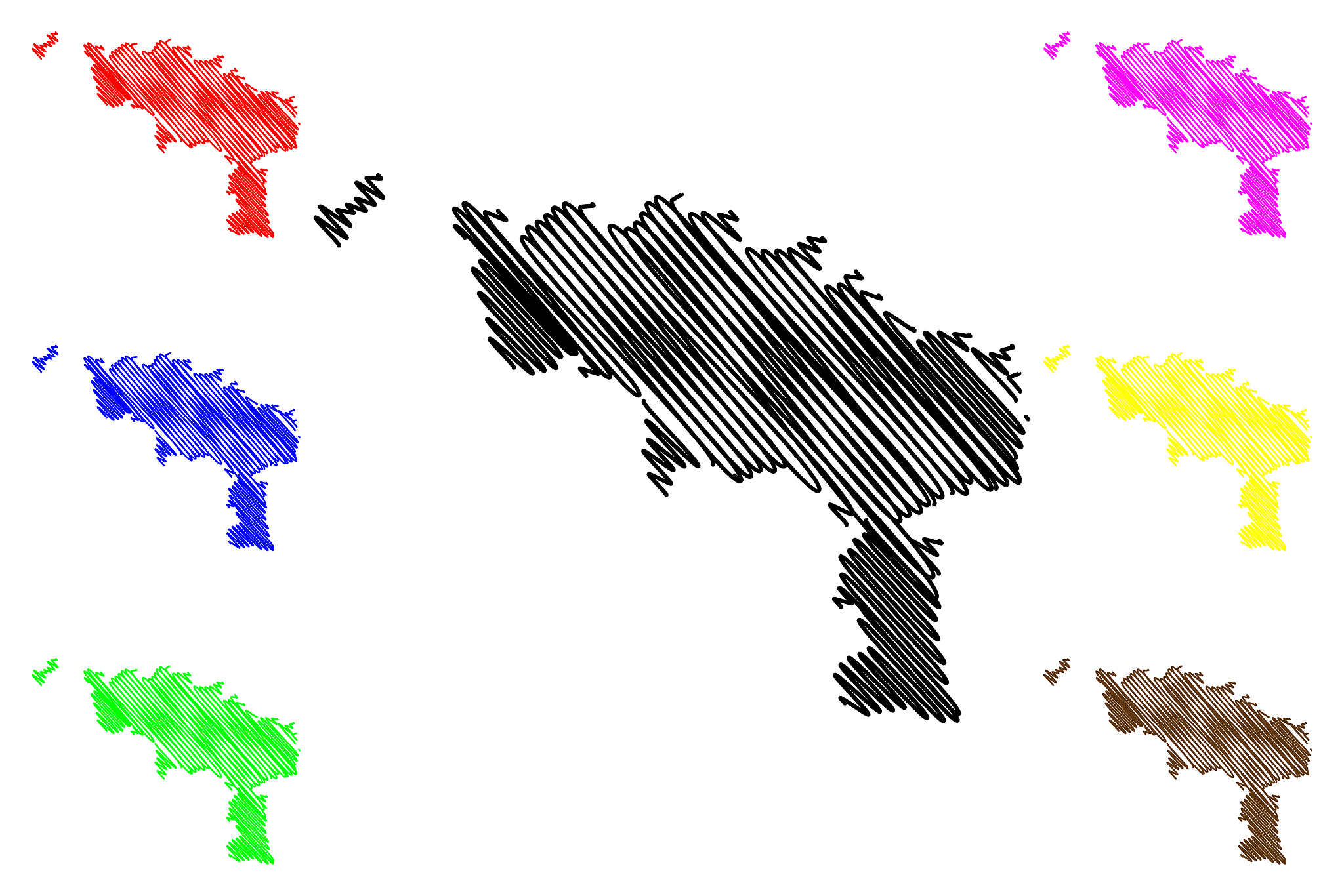 hainaut province map