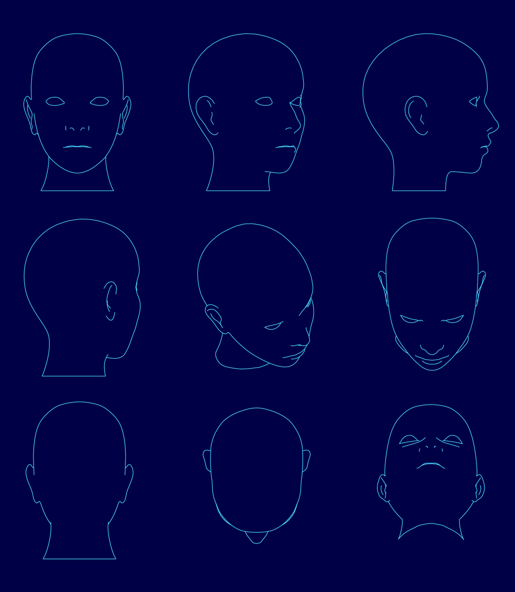 面部基础知识：了解人脸的形状和特征