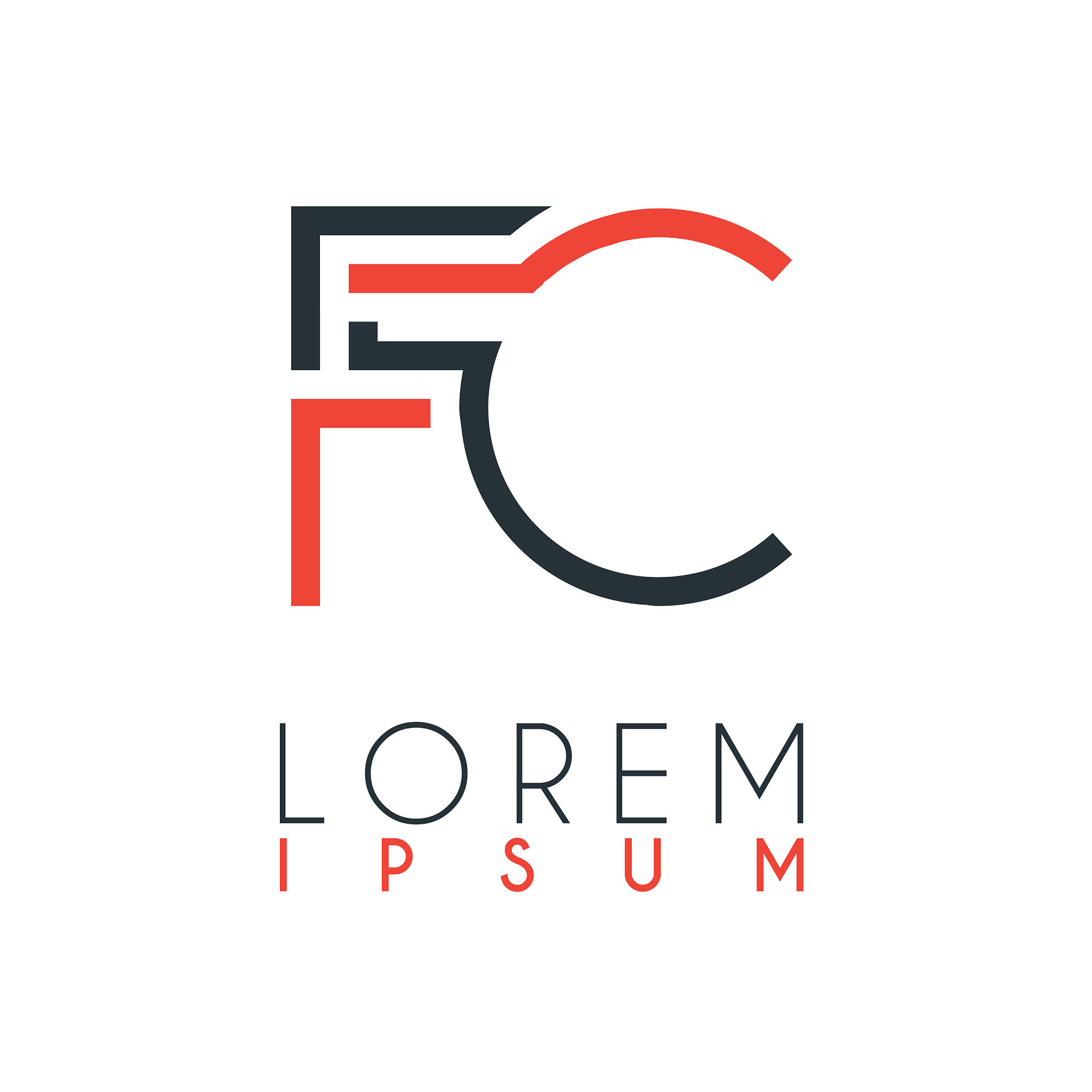the logo between letter f and letter c or fc