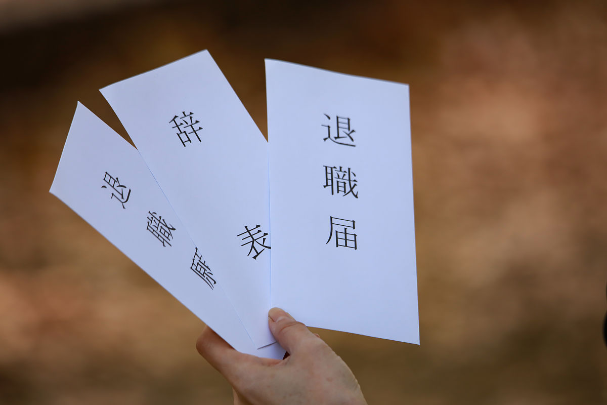 员工辞职申请书范文 - 告别与祝福