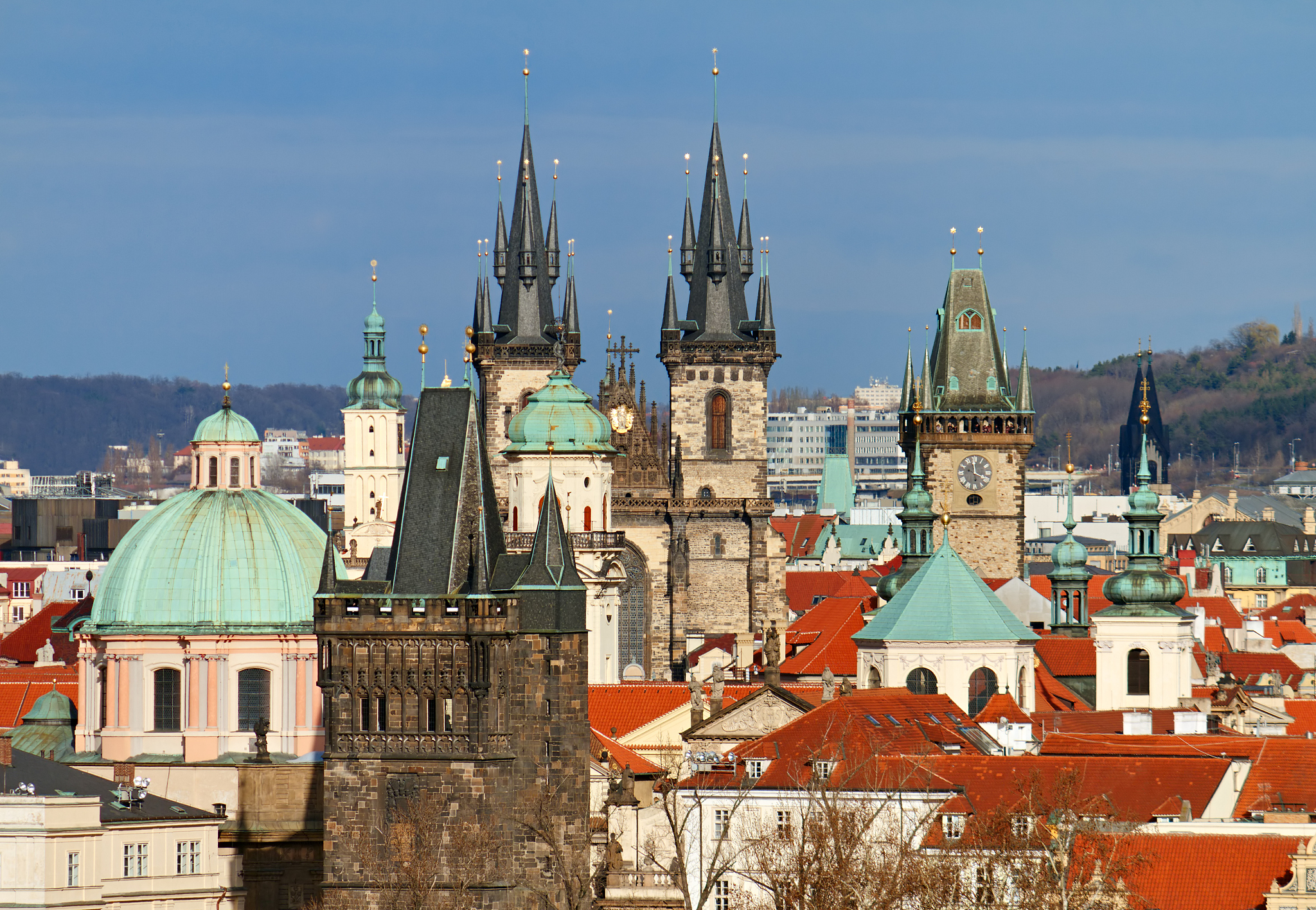 prague towers