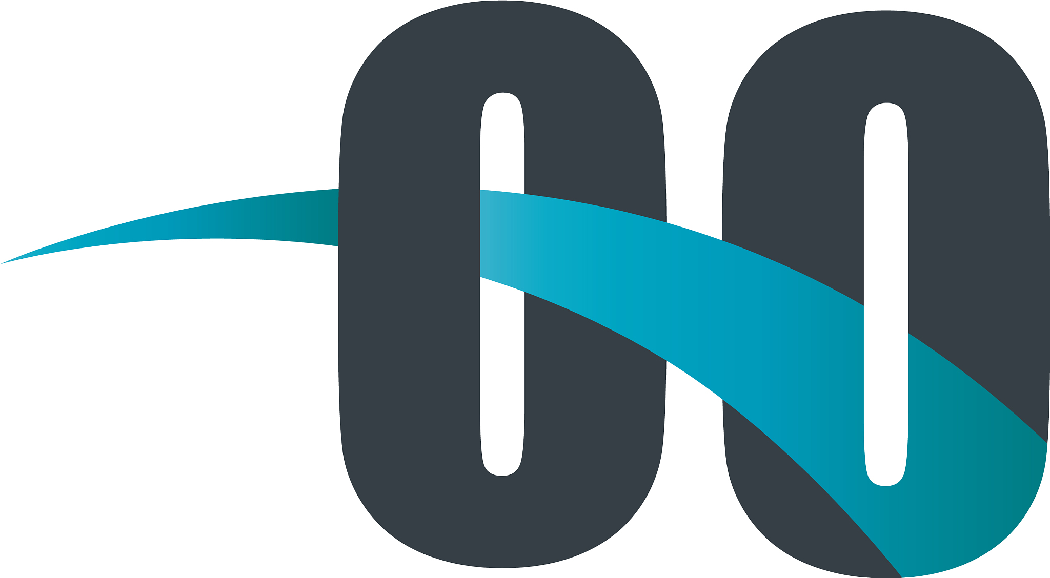 initial letter overlapping design logo