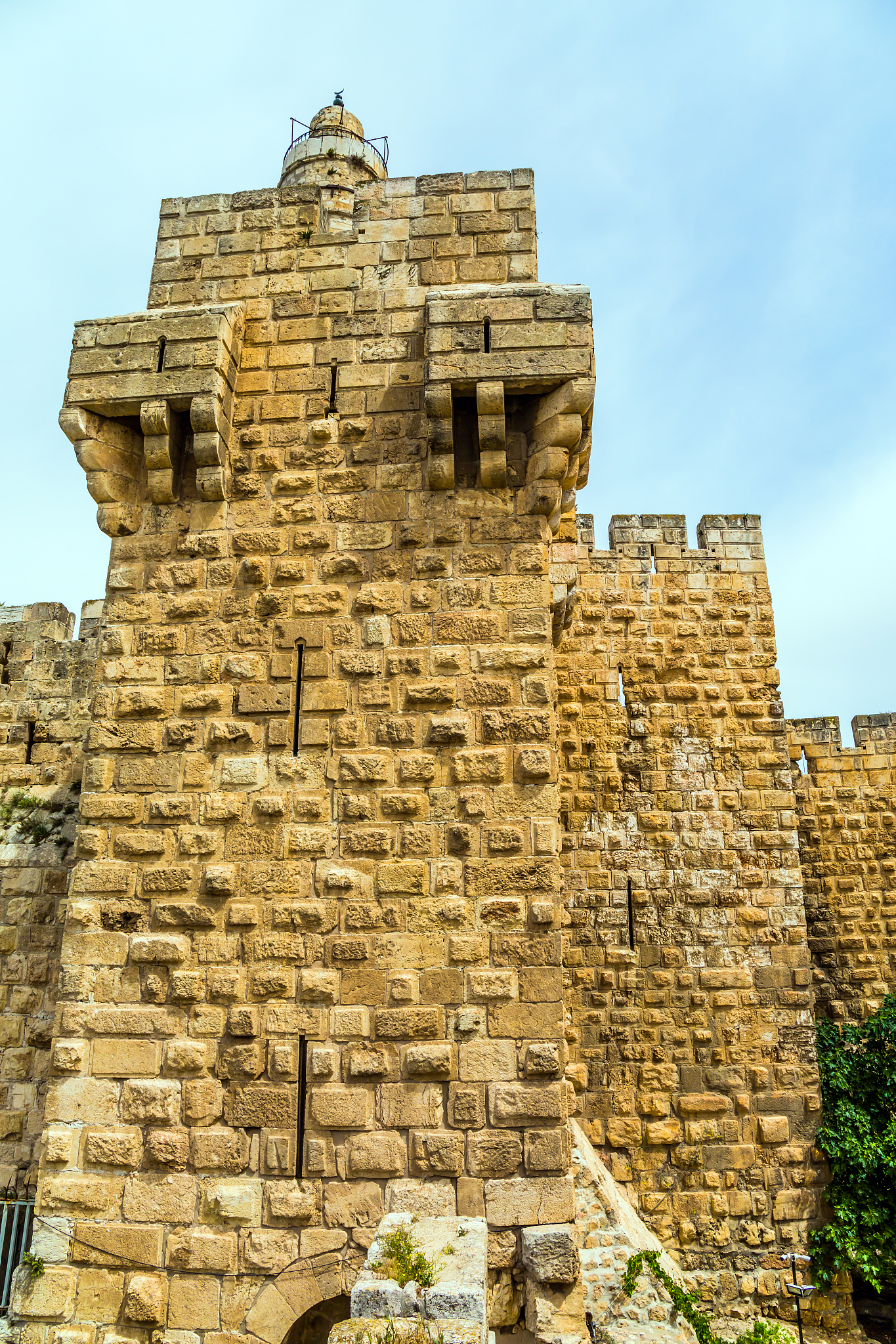 passage in the wall
