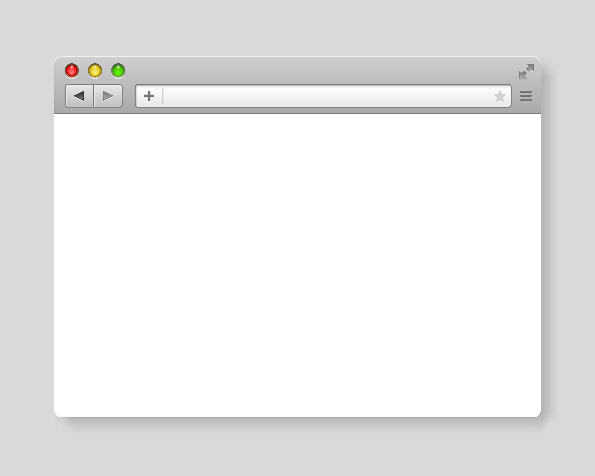 design internet browser template