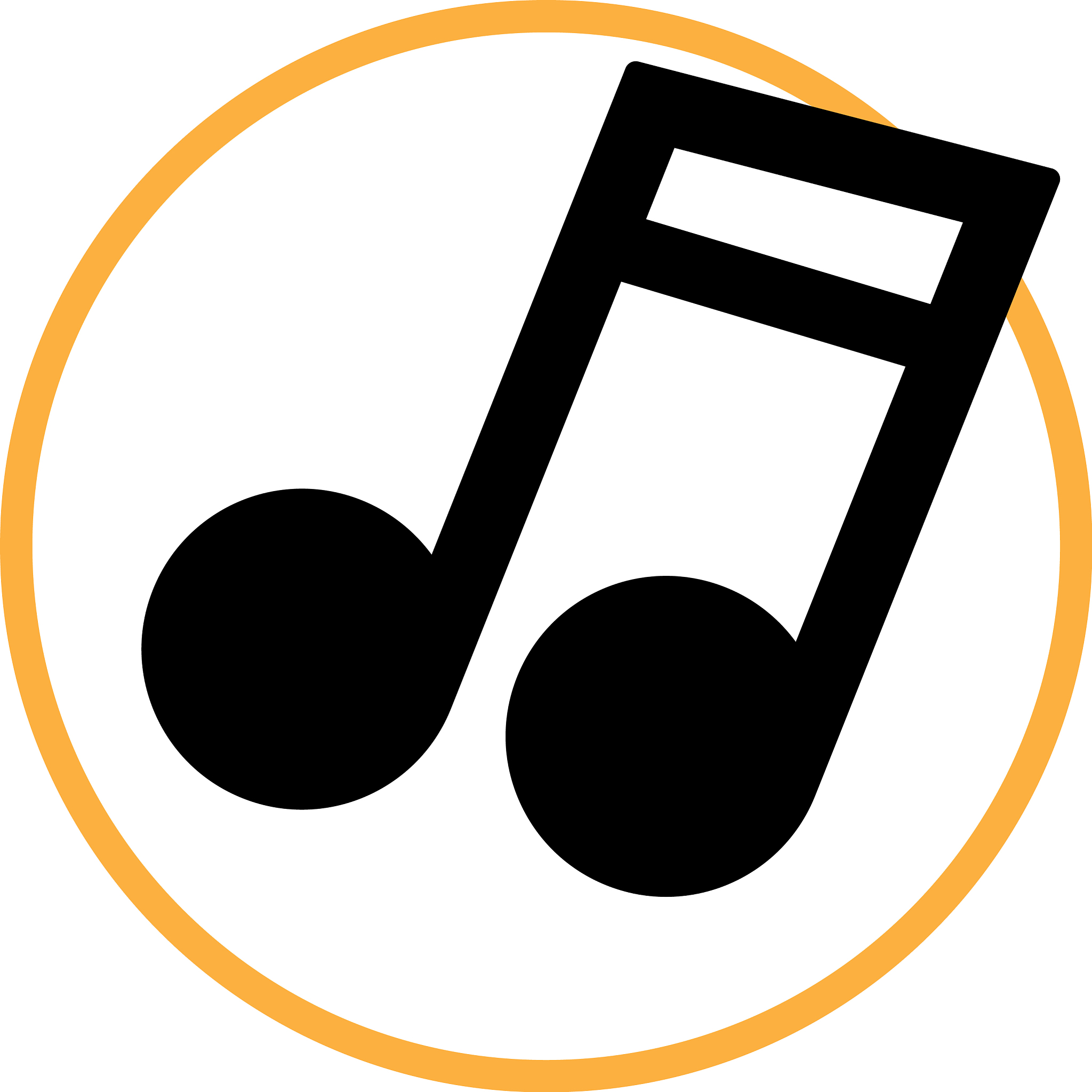 music logo creative icon