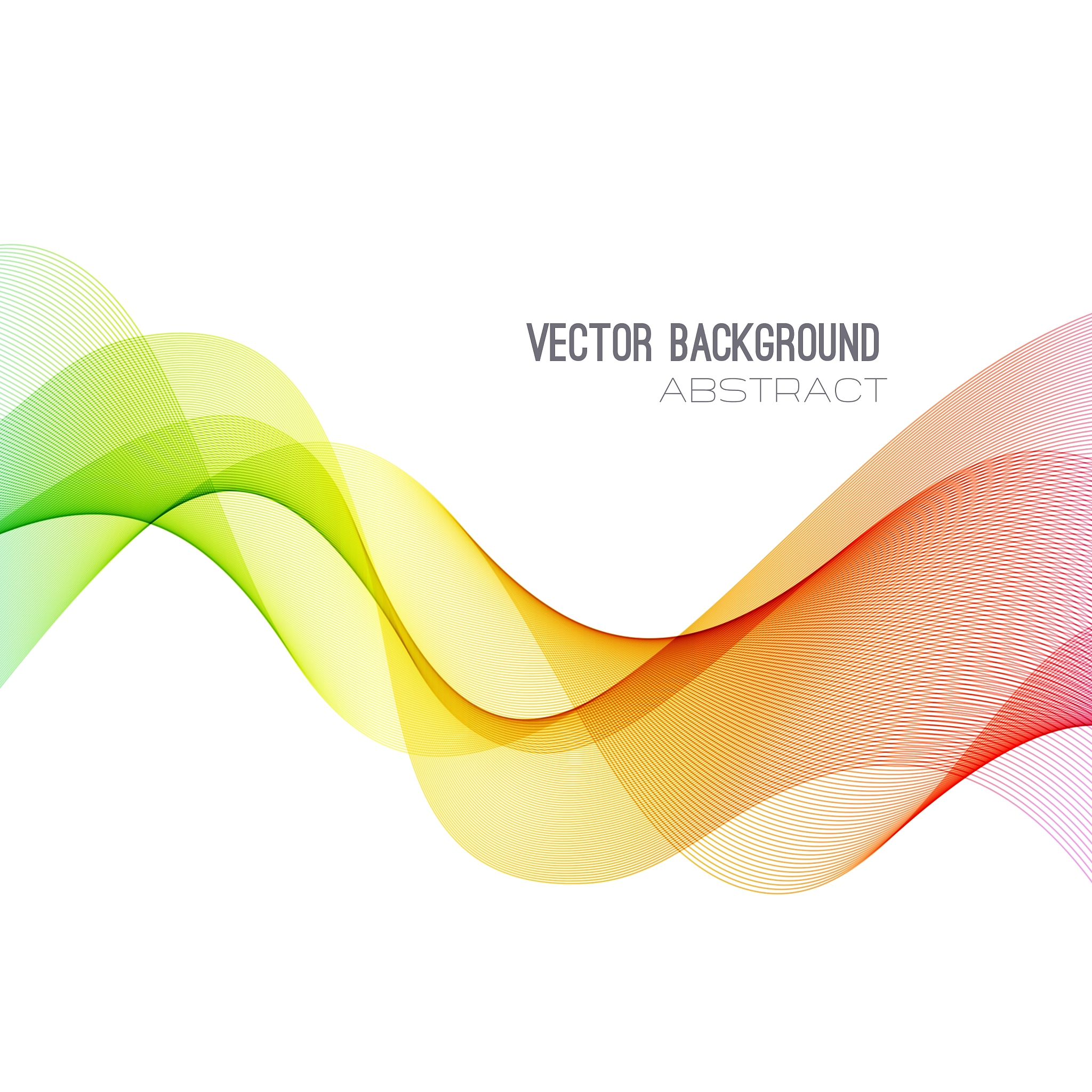 abstract curved lines background template