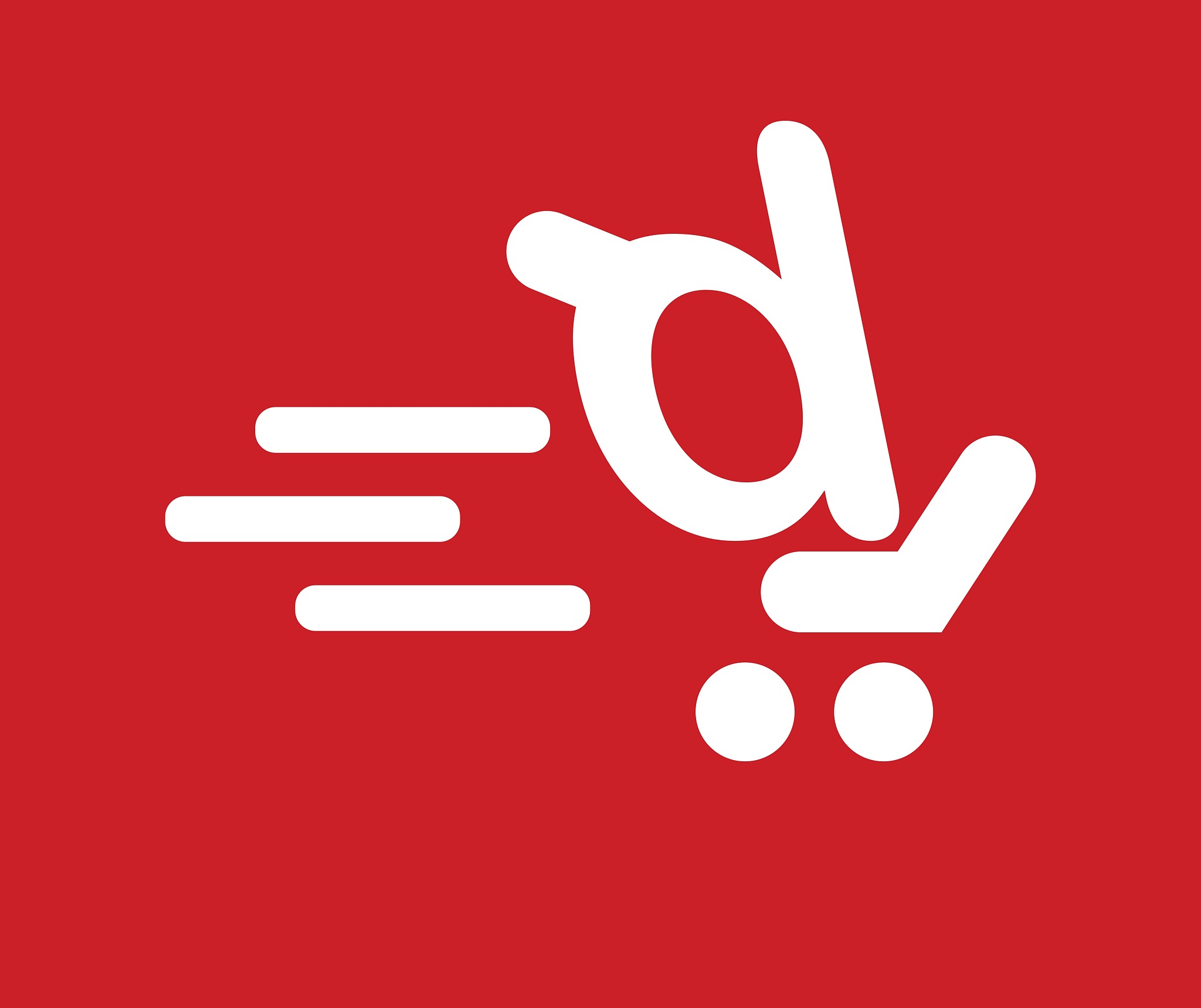 shopping cart icon for d