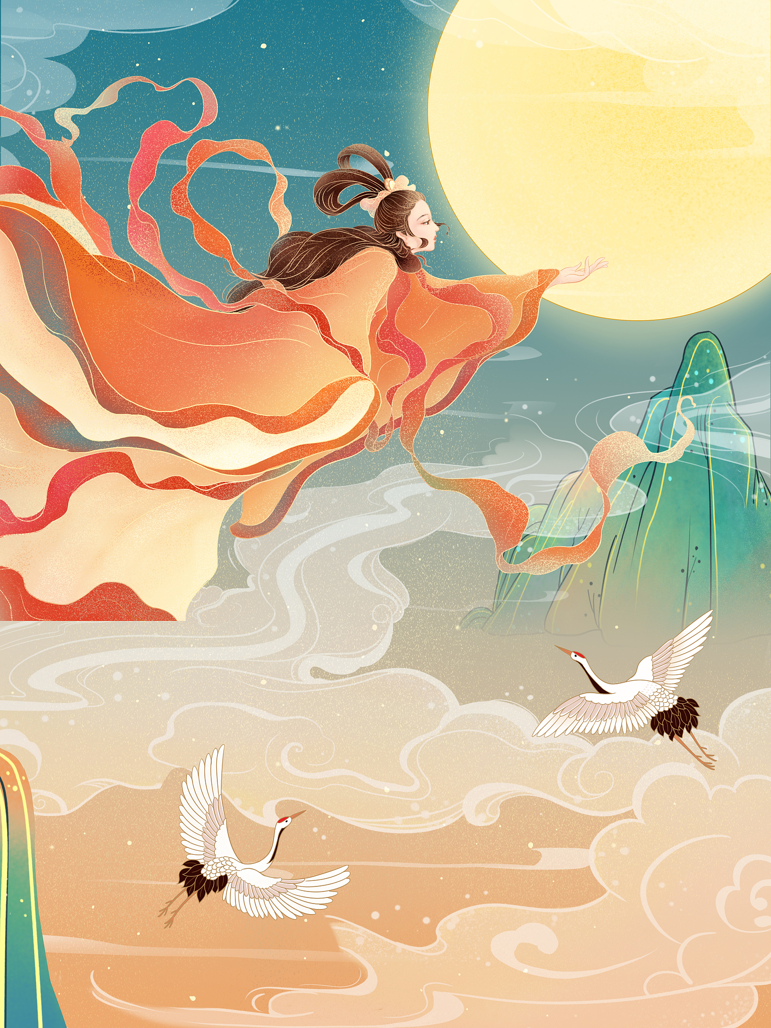 数字插画的中国特色：融合传统文化与现代技艺