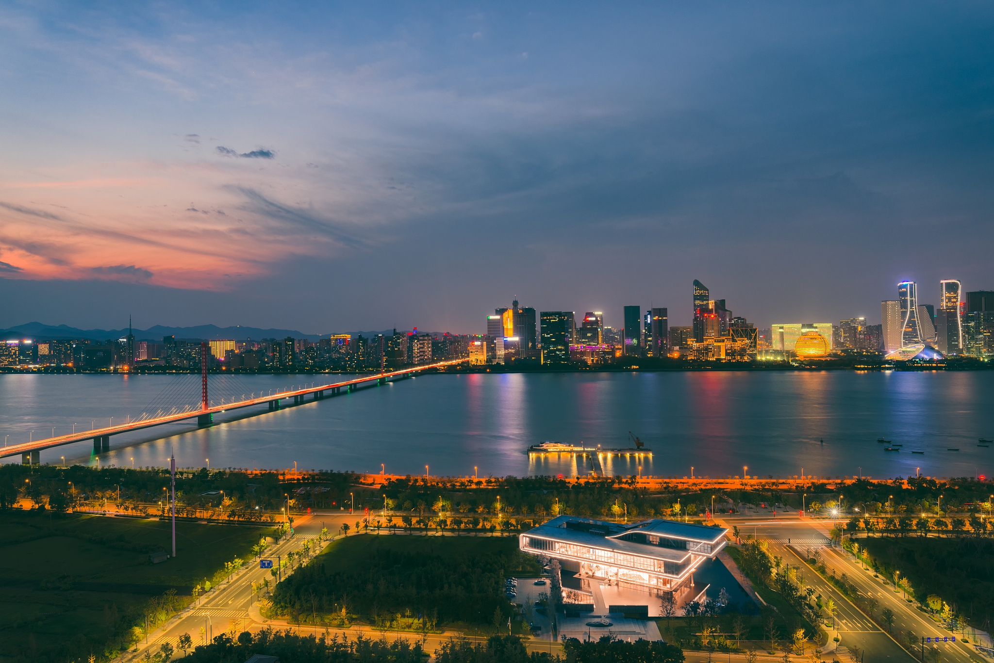 钱江新城都市风景
