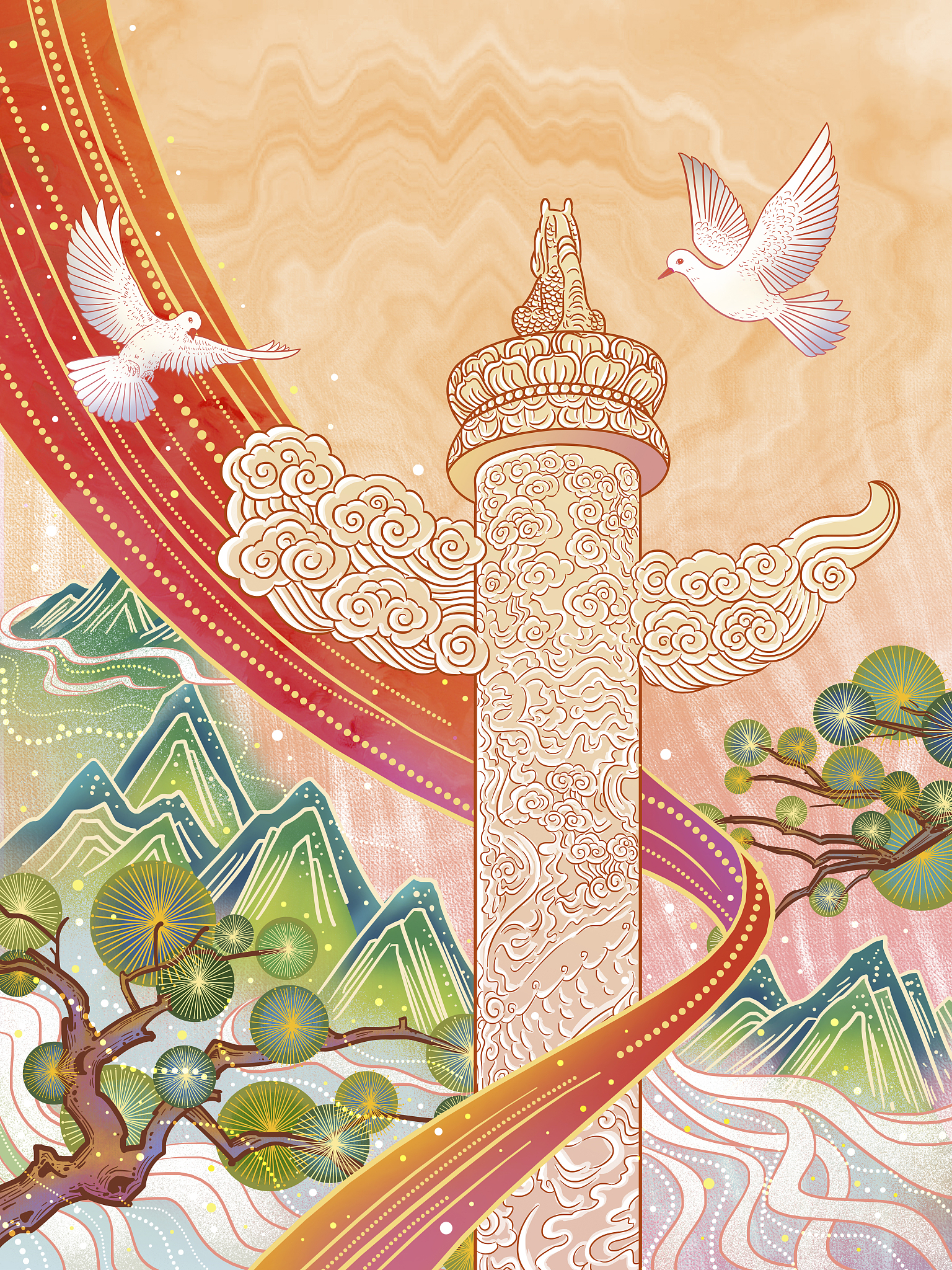 我爱你祖国：山河壮丽，文化深厚，成就辉煌