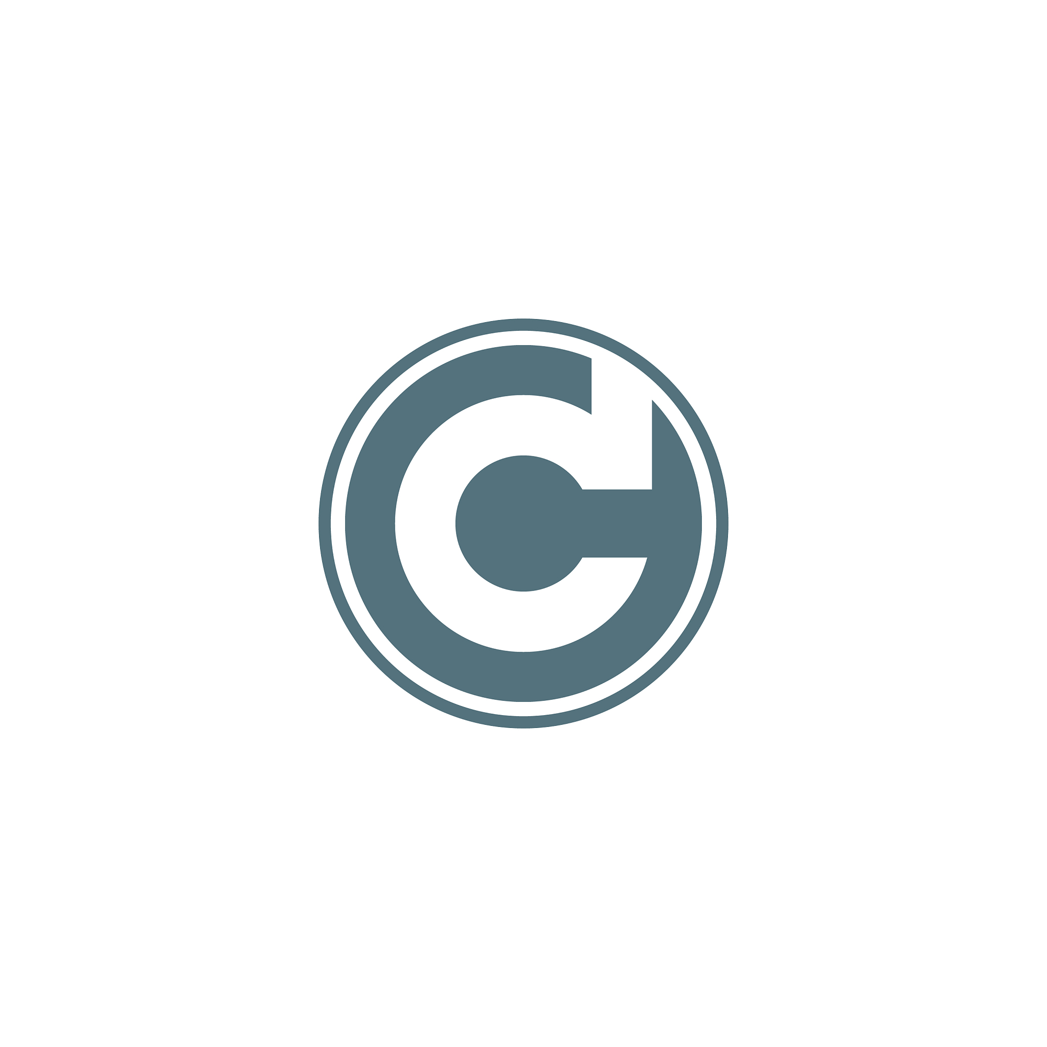 initial logo cd dc letter logo design