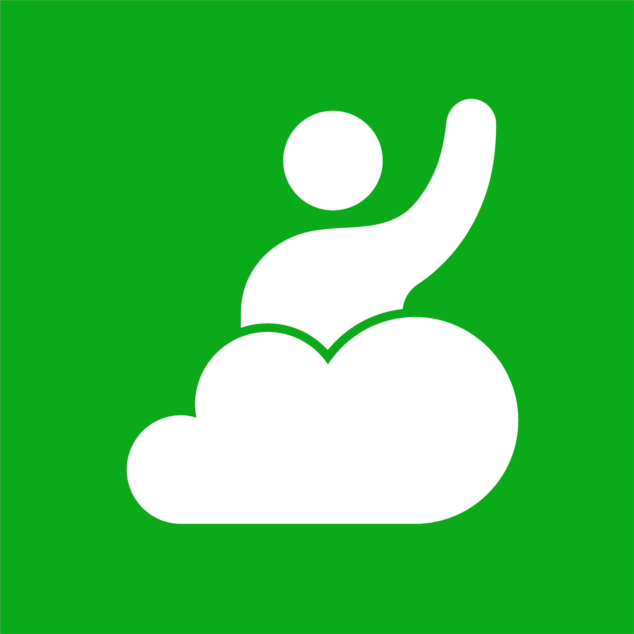 guy on cloud nine icon