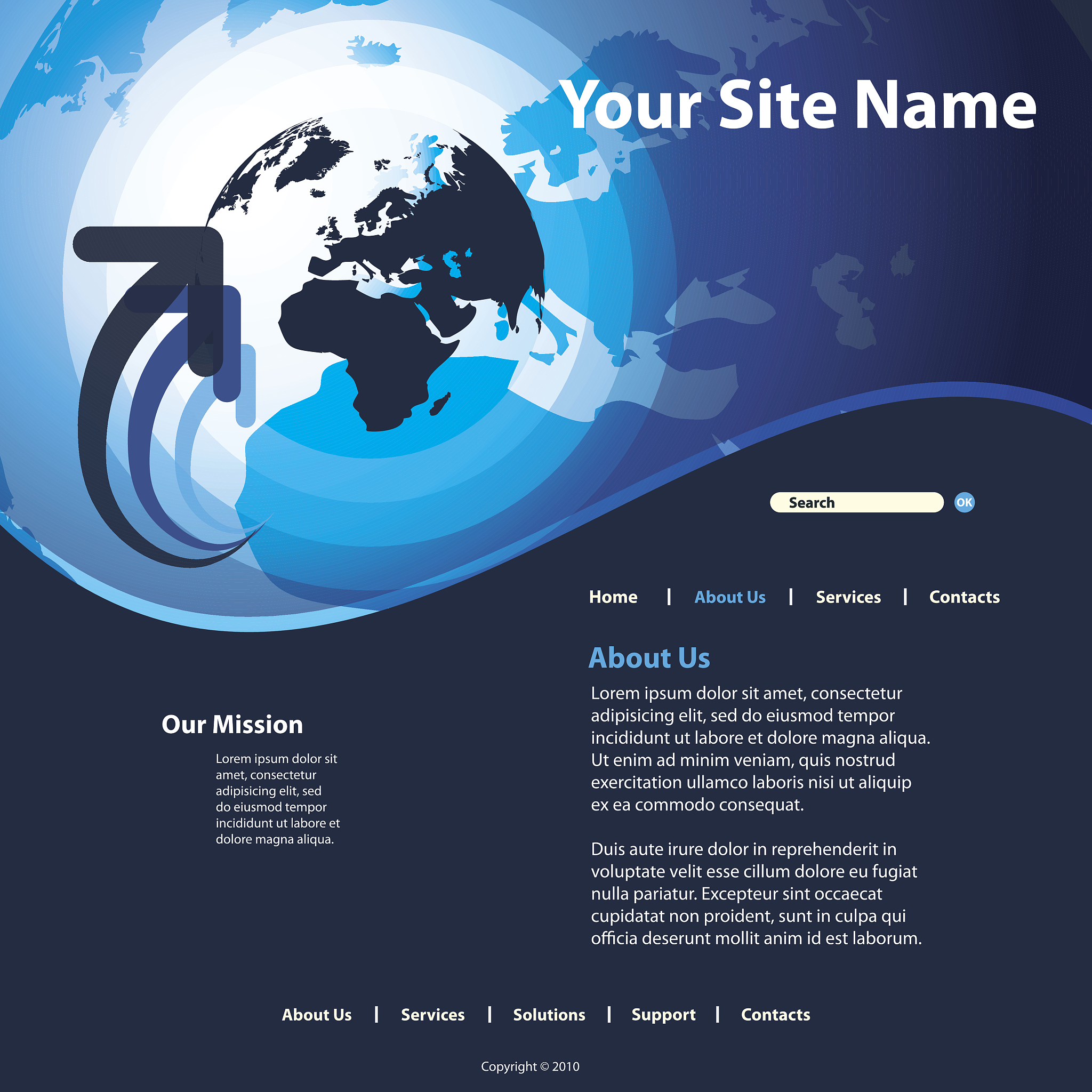 website template