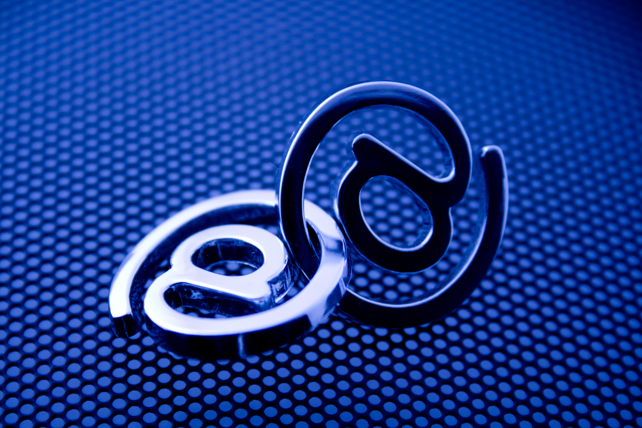 metal e-mail symbols