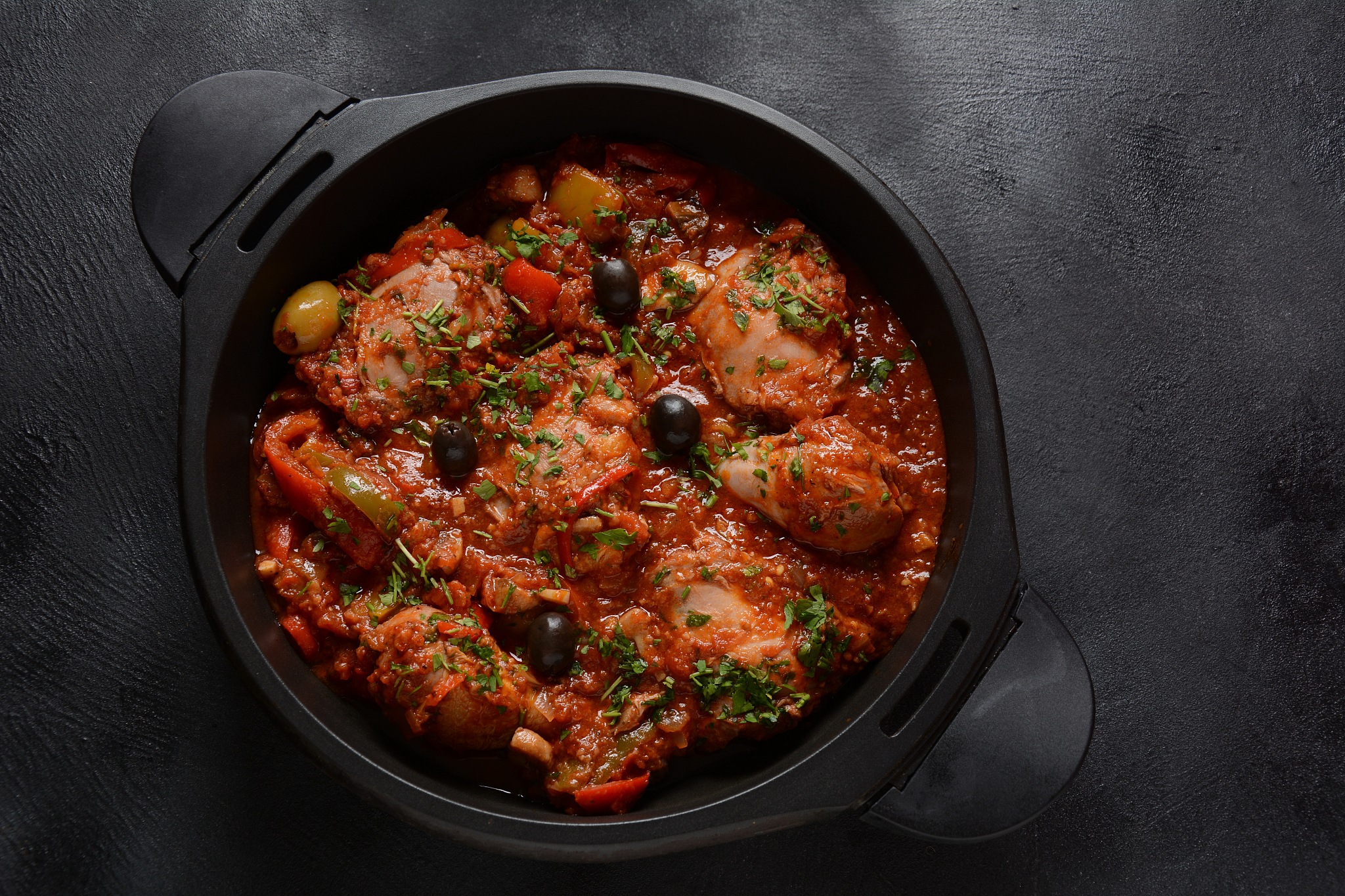 chicken cacciatore