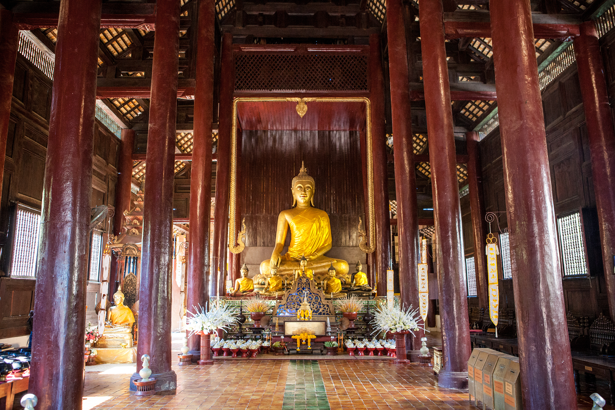 wat phan tao, chiang mai, thailand