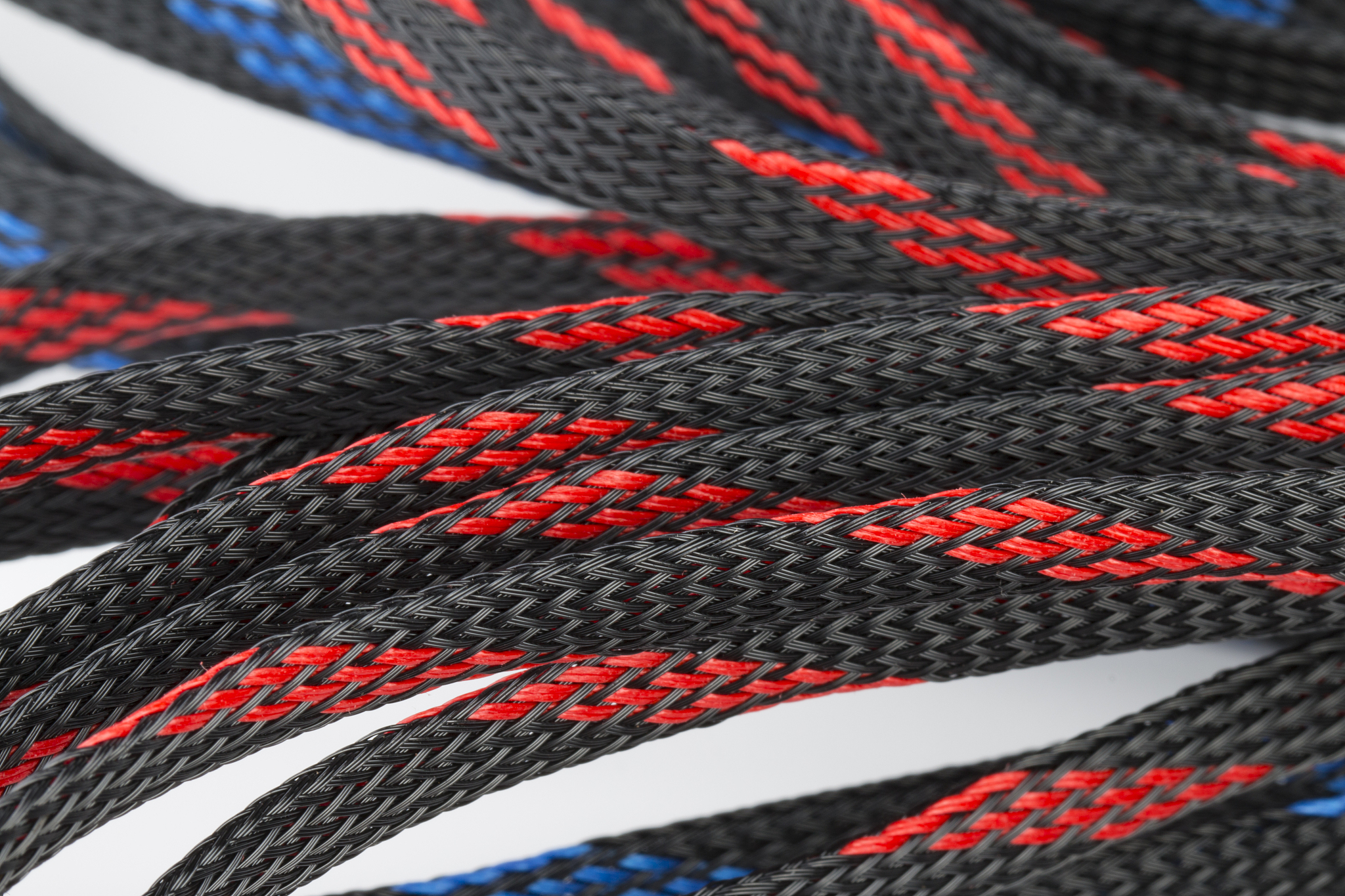 colored cables.