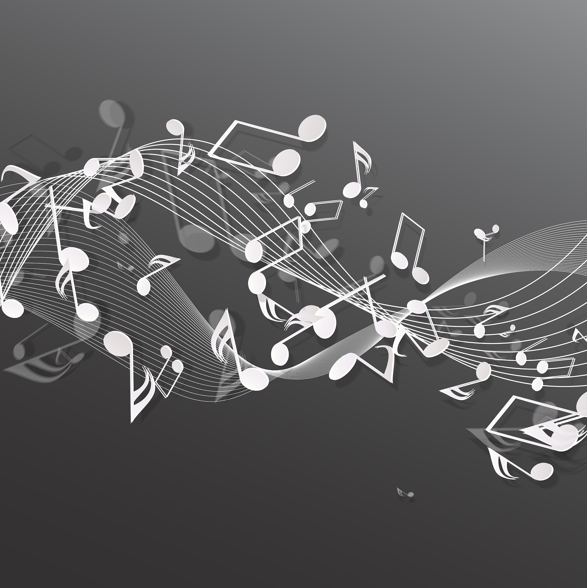 abstract musical background