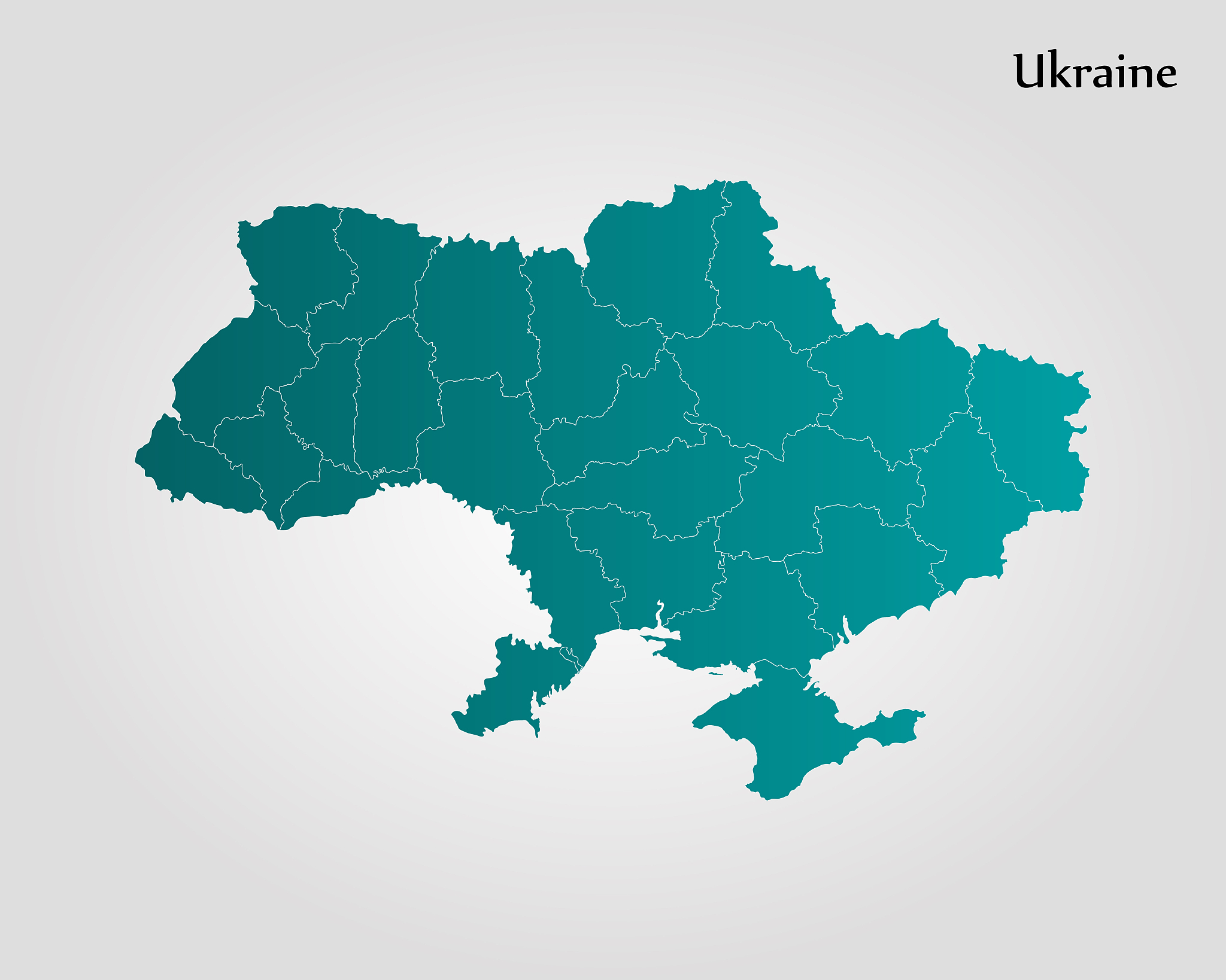 map of ukraine