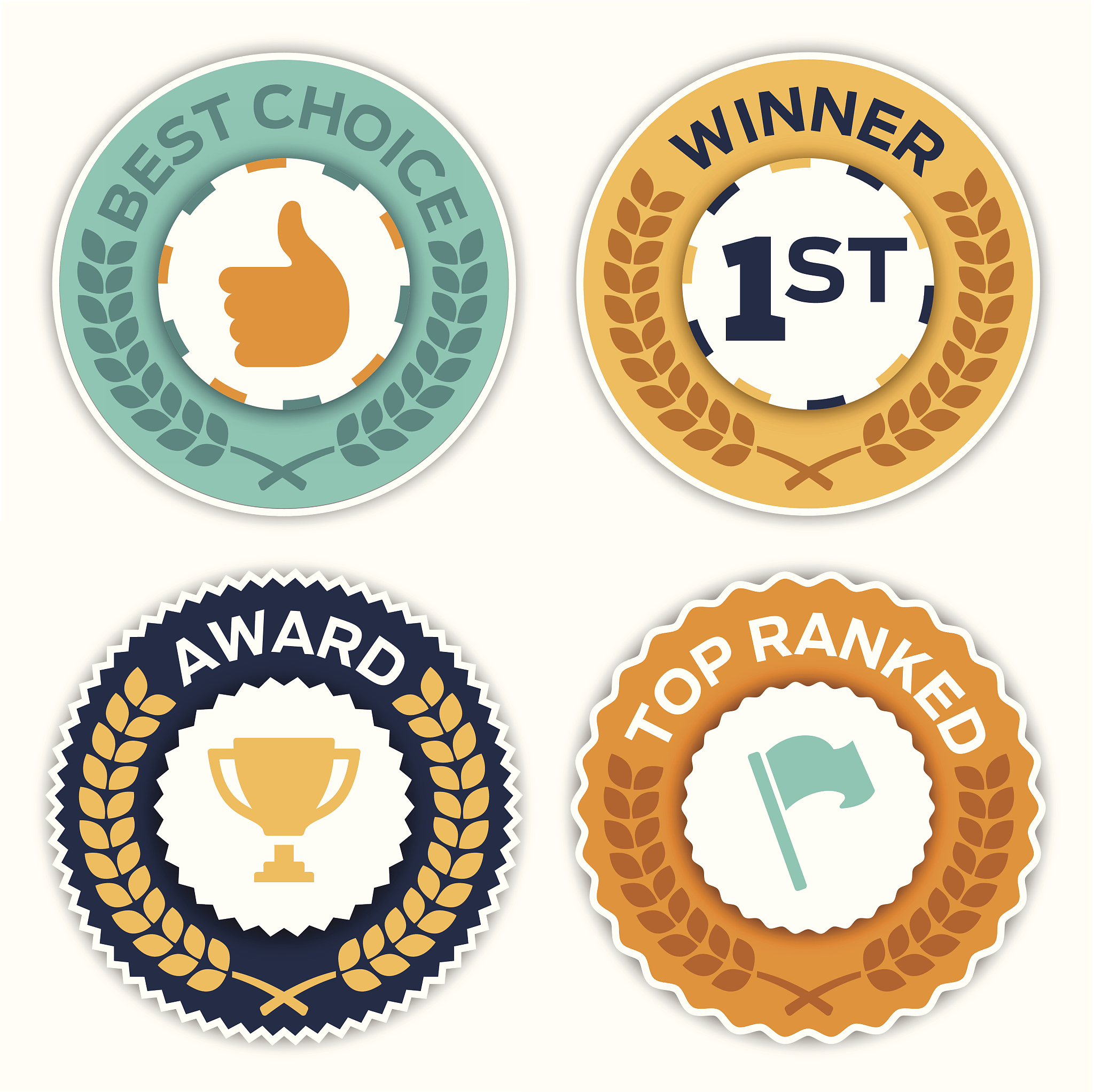 award badges