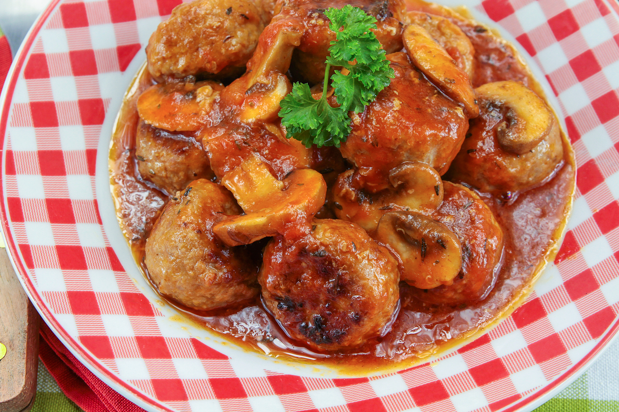 cooked meatball