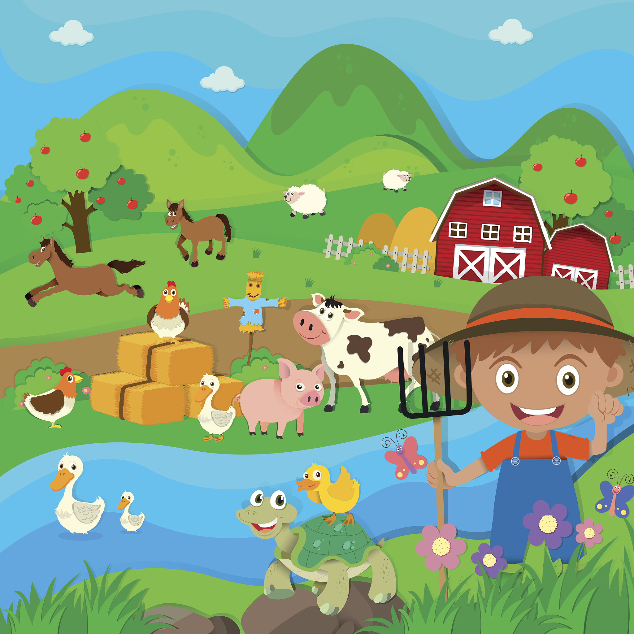 The Kind-hearted Farmer and the Abandoned Piglet: A Story of Compassion