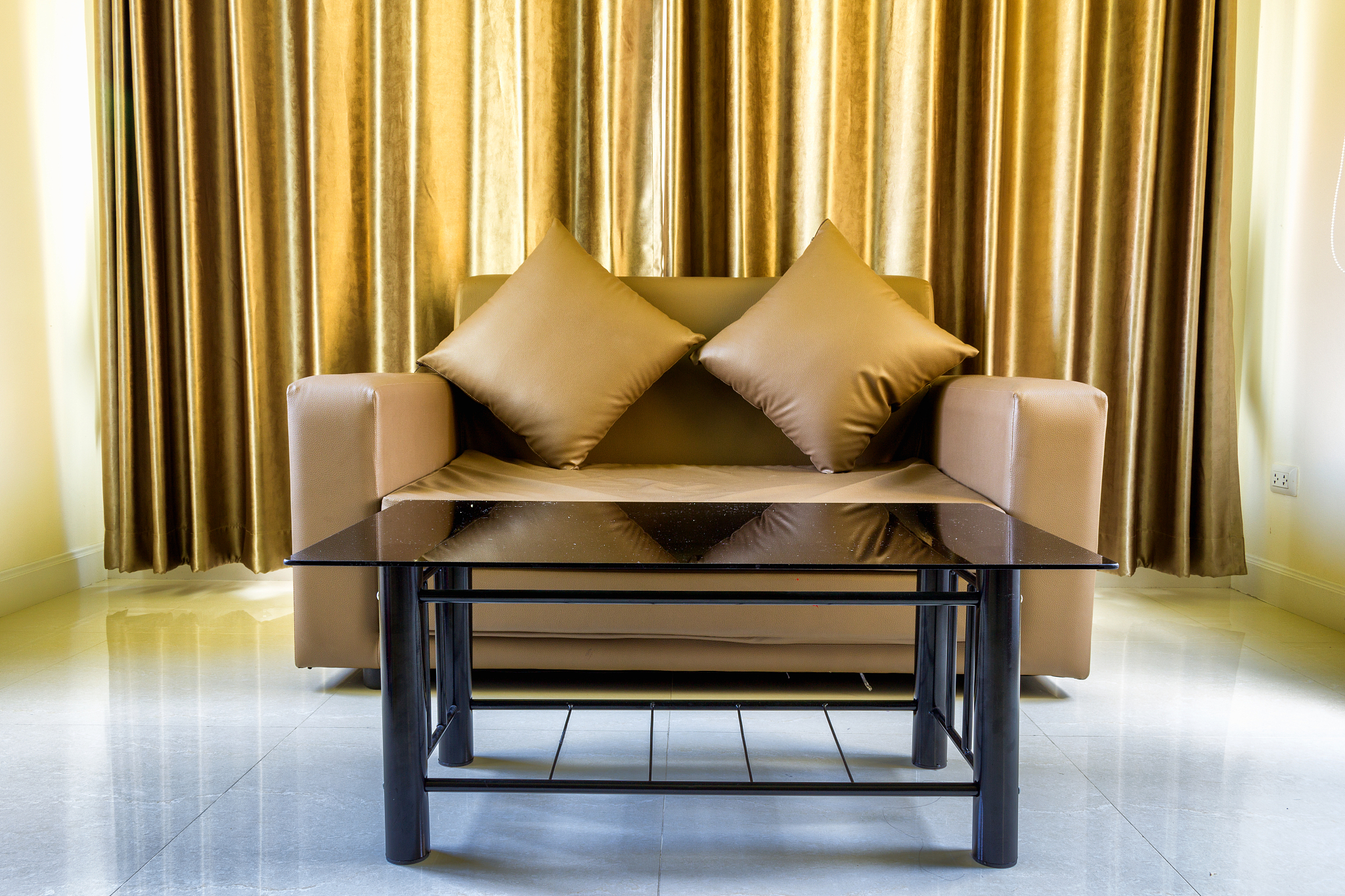 interior of living room at home