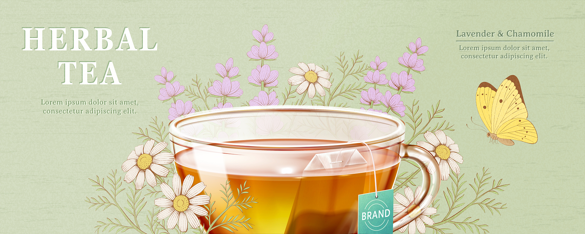 冷泡茶广告的魔力：神秘与健康兼具