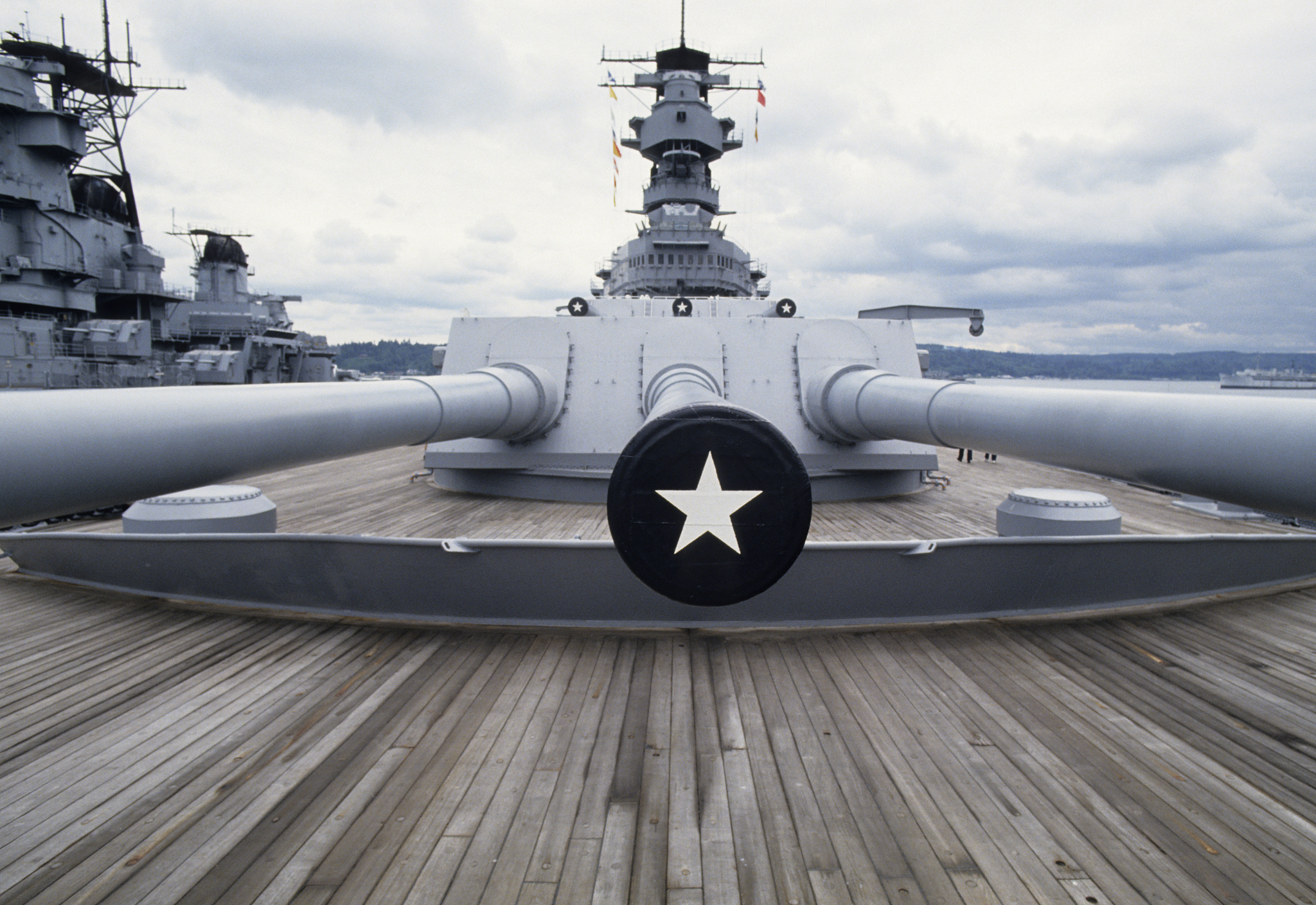 mothballed battleship