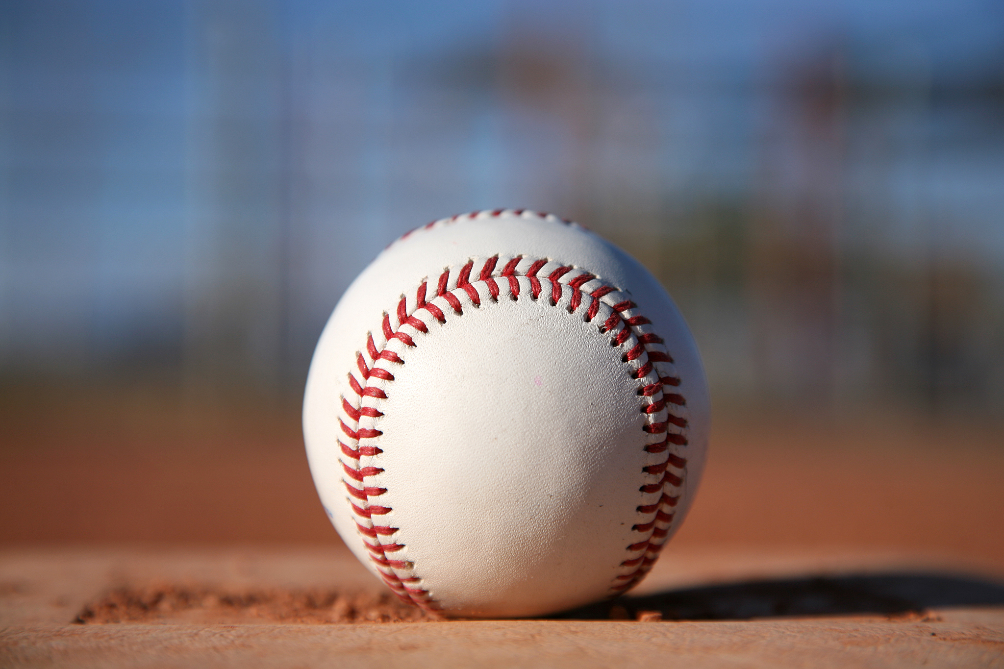 baseball on field