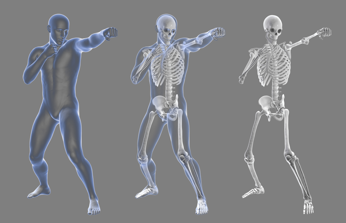基于骨骼角度提取和KNN分类的人体姿势识别算法研究