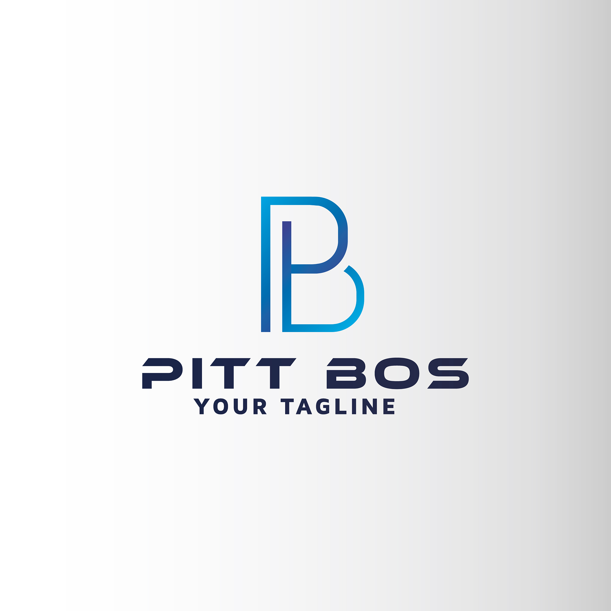 pb letter logo design inspiration