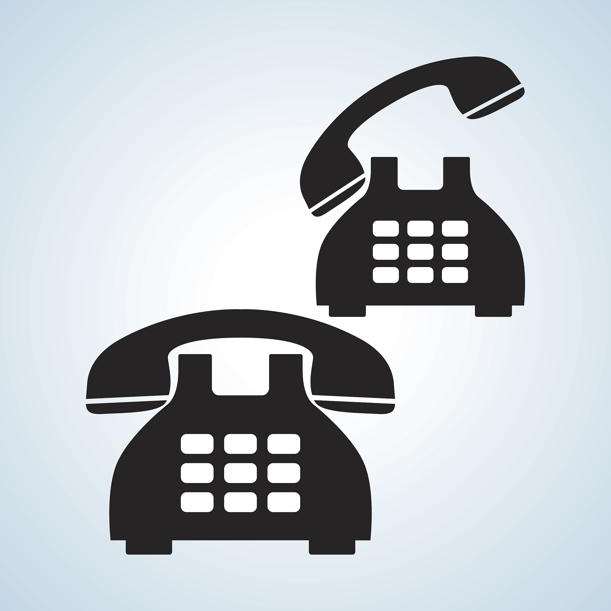phone design, technology and antique concept, editable vector