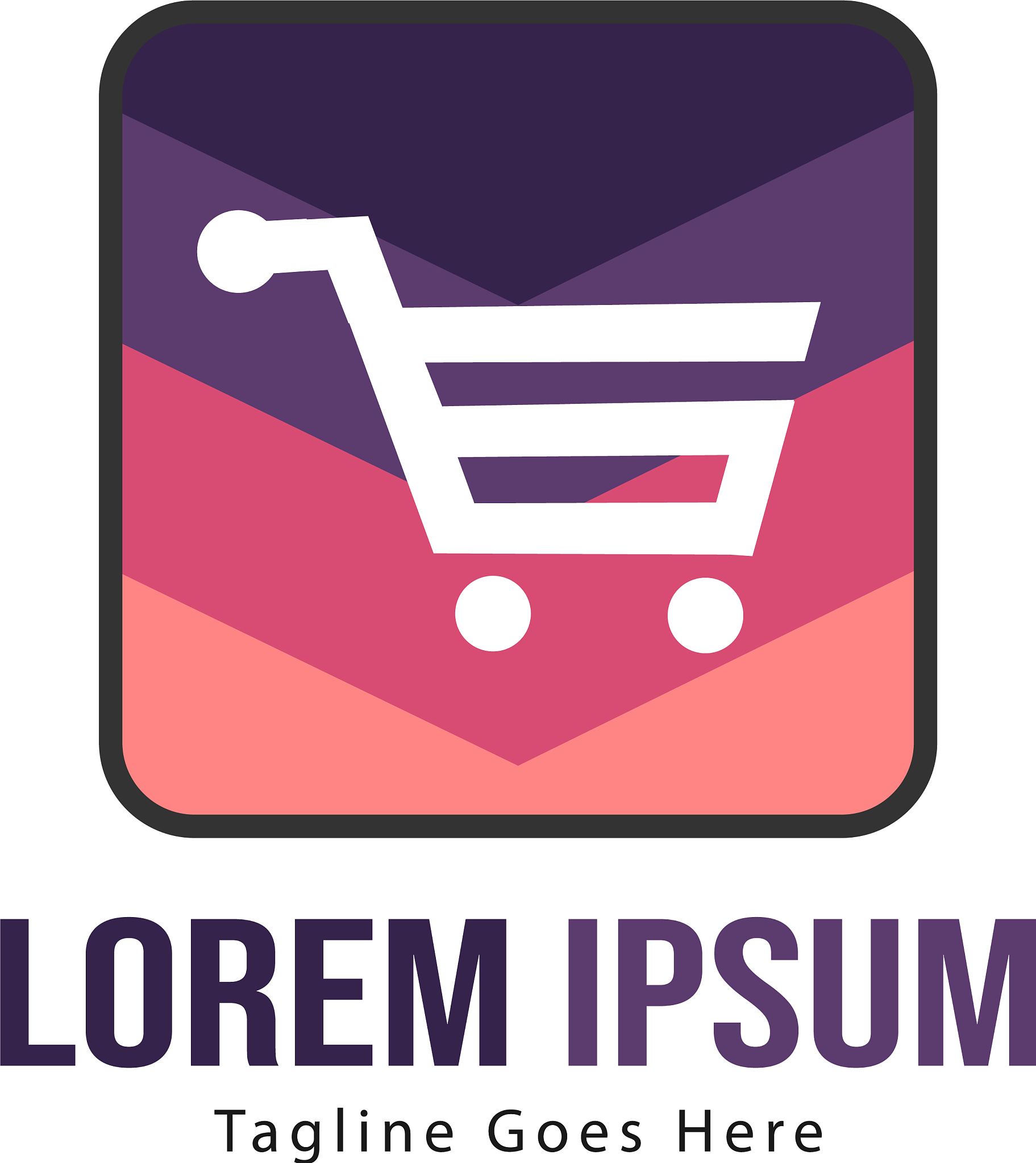 shopping logo template design shopping logo with