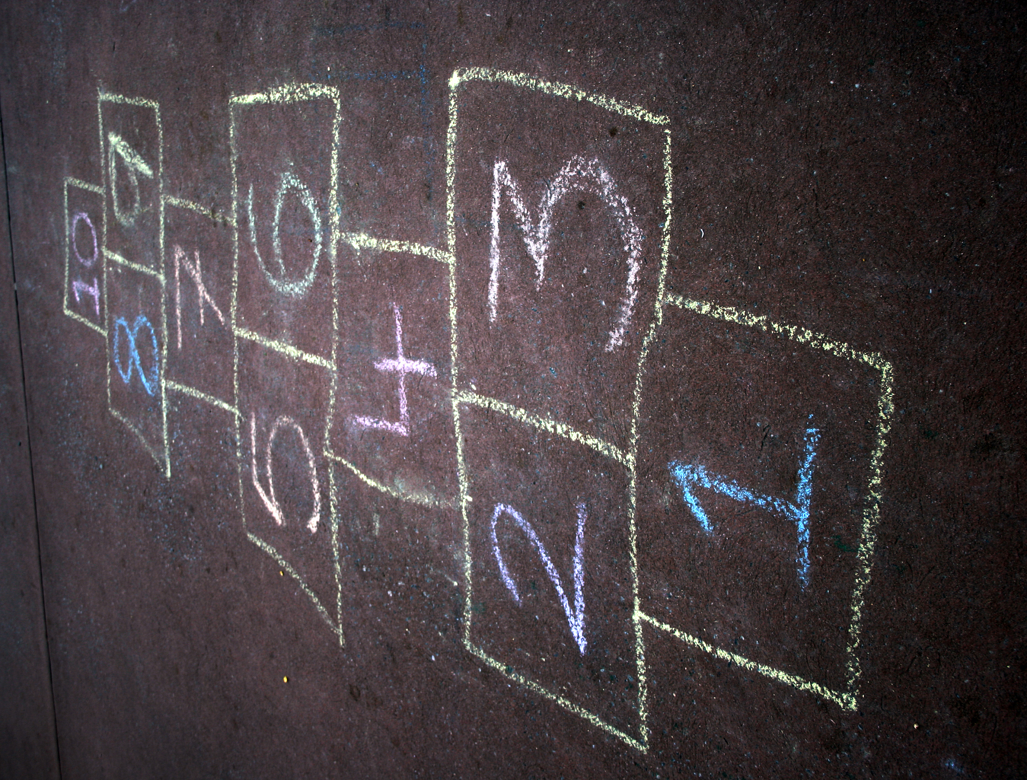 hopscotch on the street