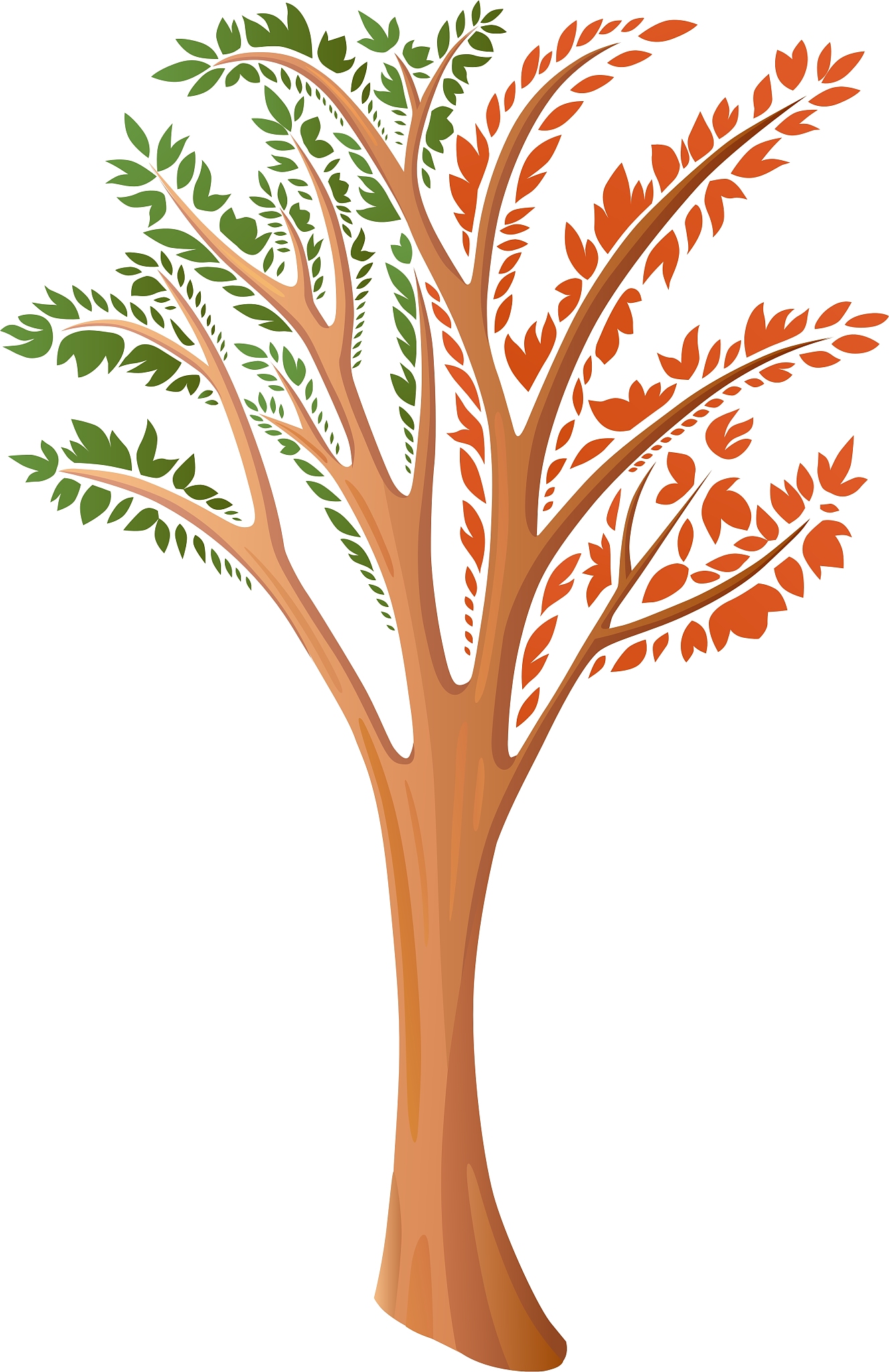 cartoon tree