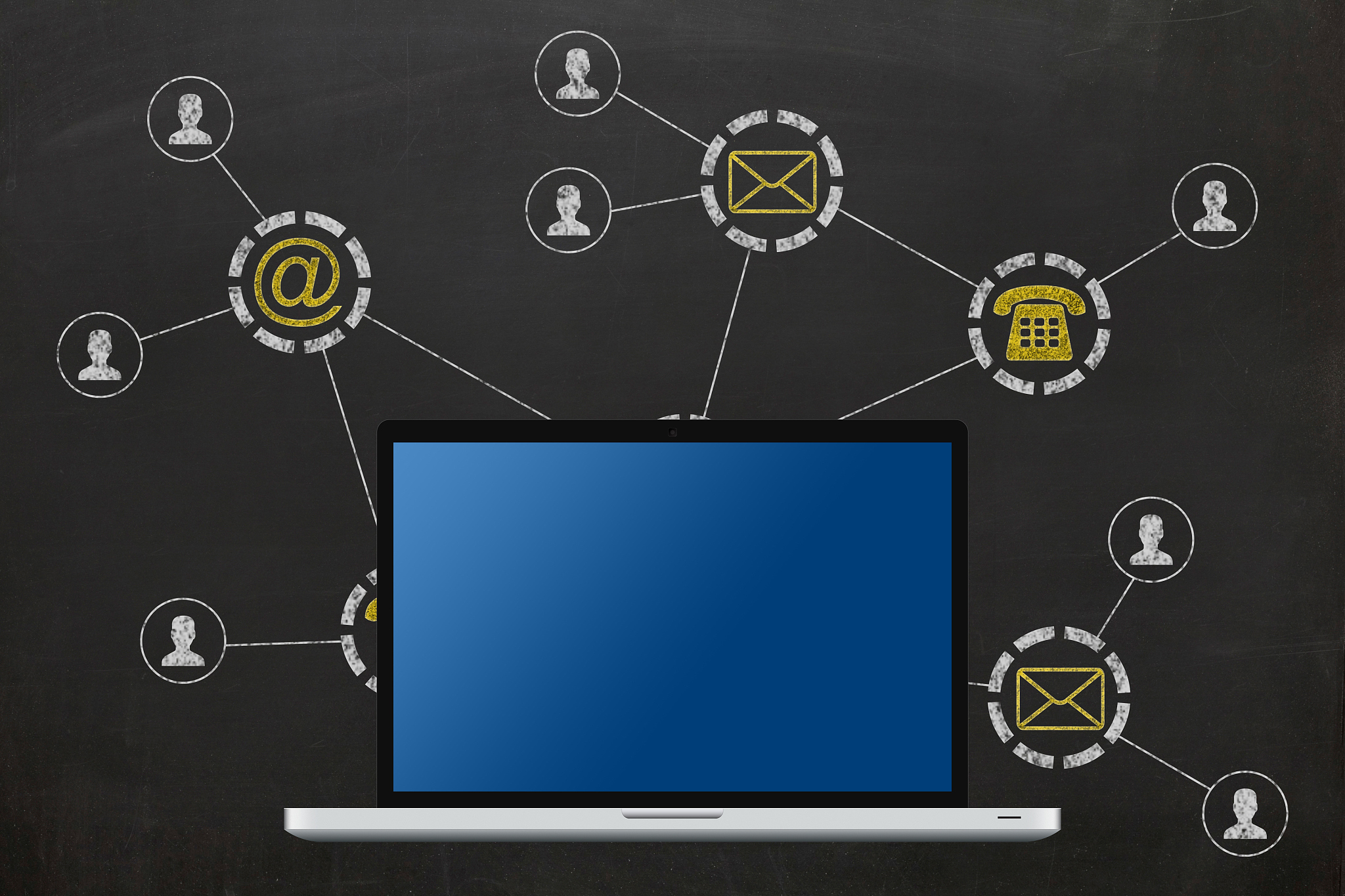 contact us desktop laptop blackboard